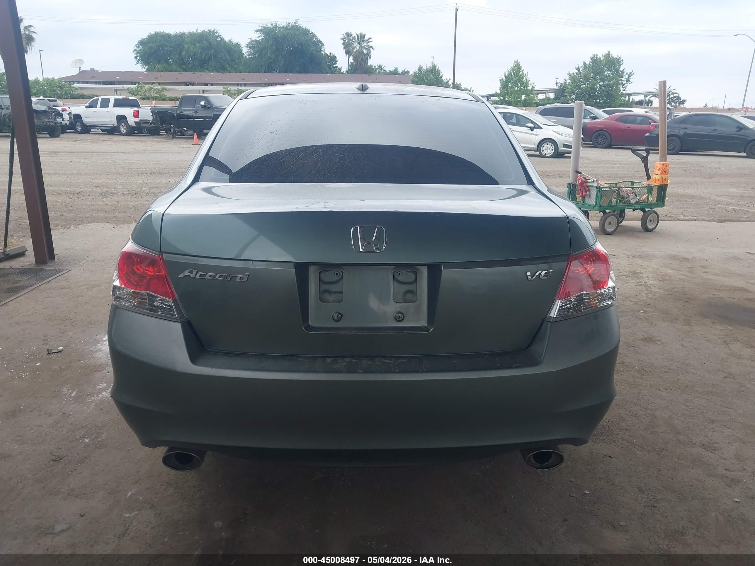 2009 Honda Accord 3.5 Ex-l Green vin: 1HGCP36889A046479
