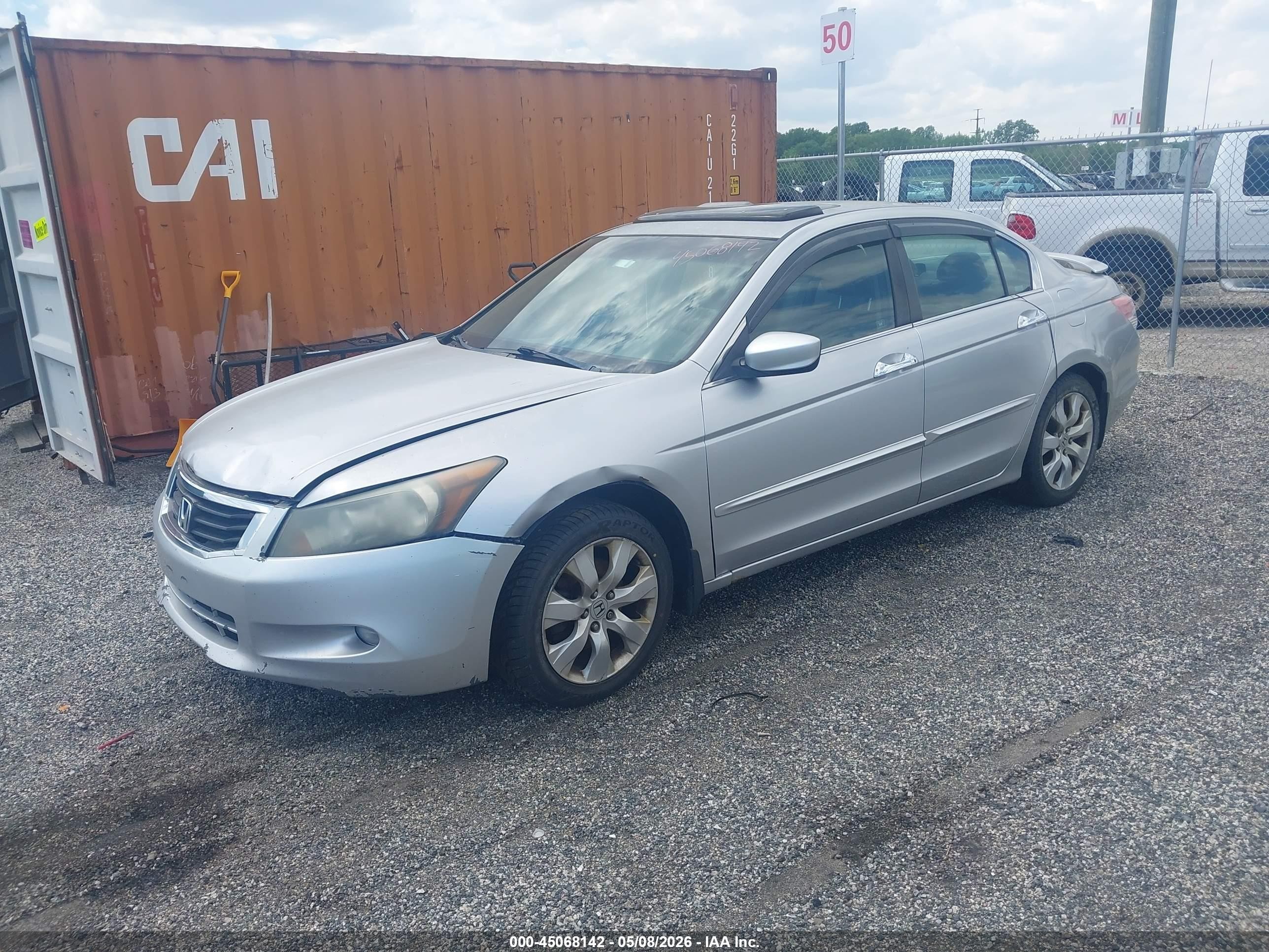 2009 Honda Accord 3.5 Ex-l Silver vin: 1HGCP36889A051309