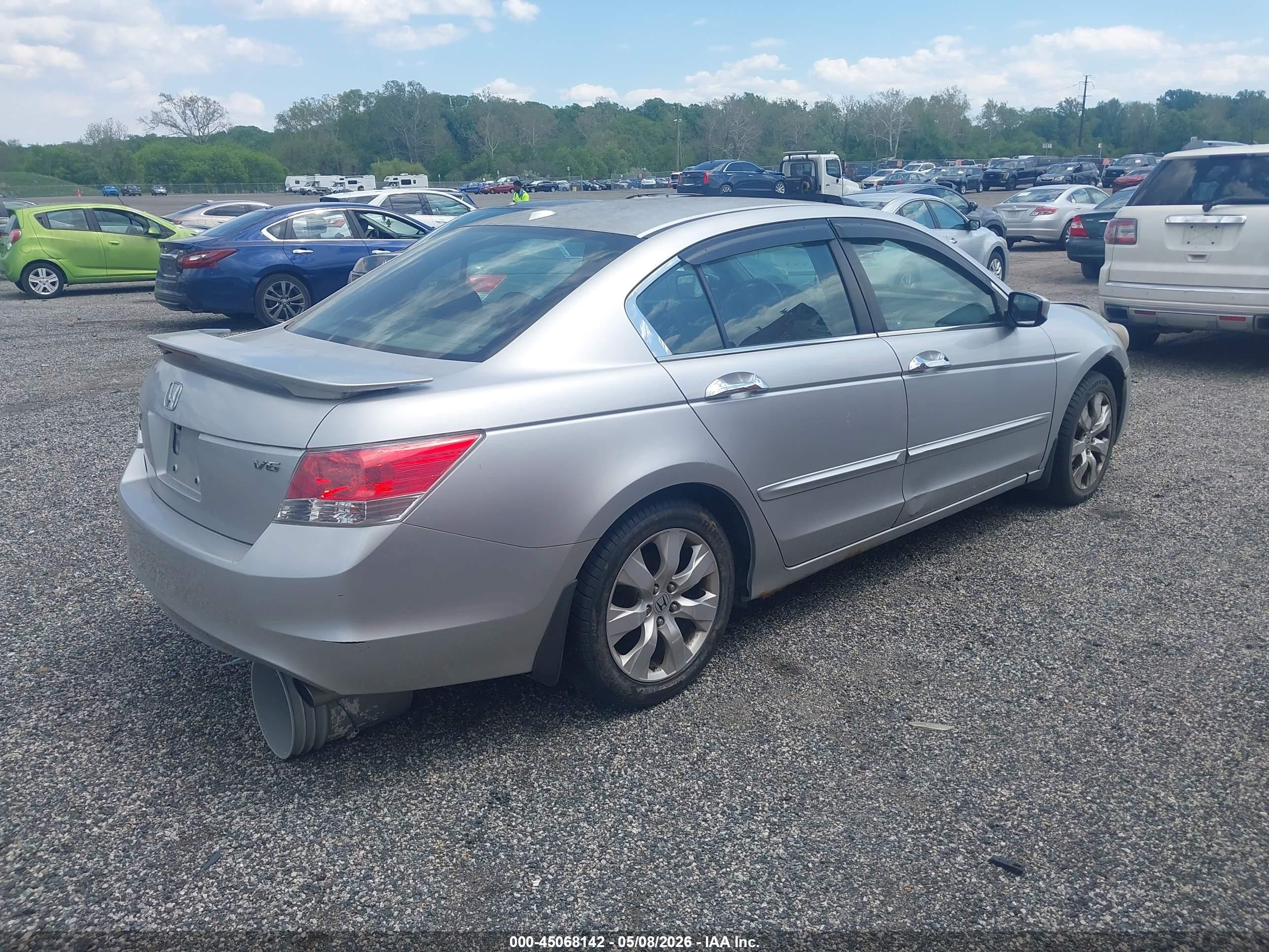 2009 Honda Accord 3.5 Ex-l Silver vin: 1HGCP36889A051309