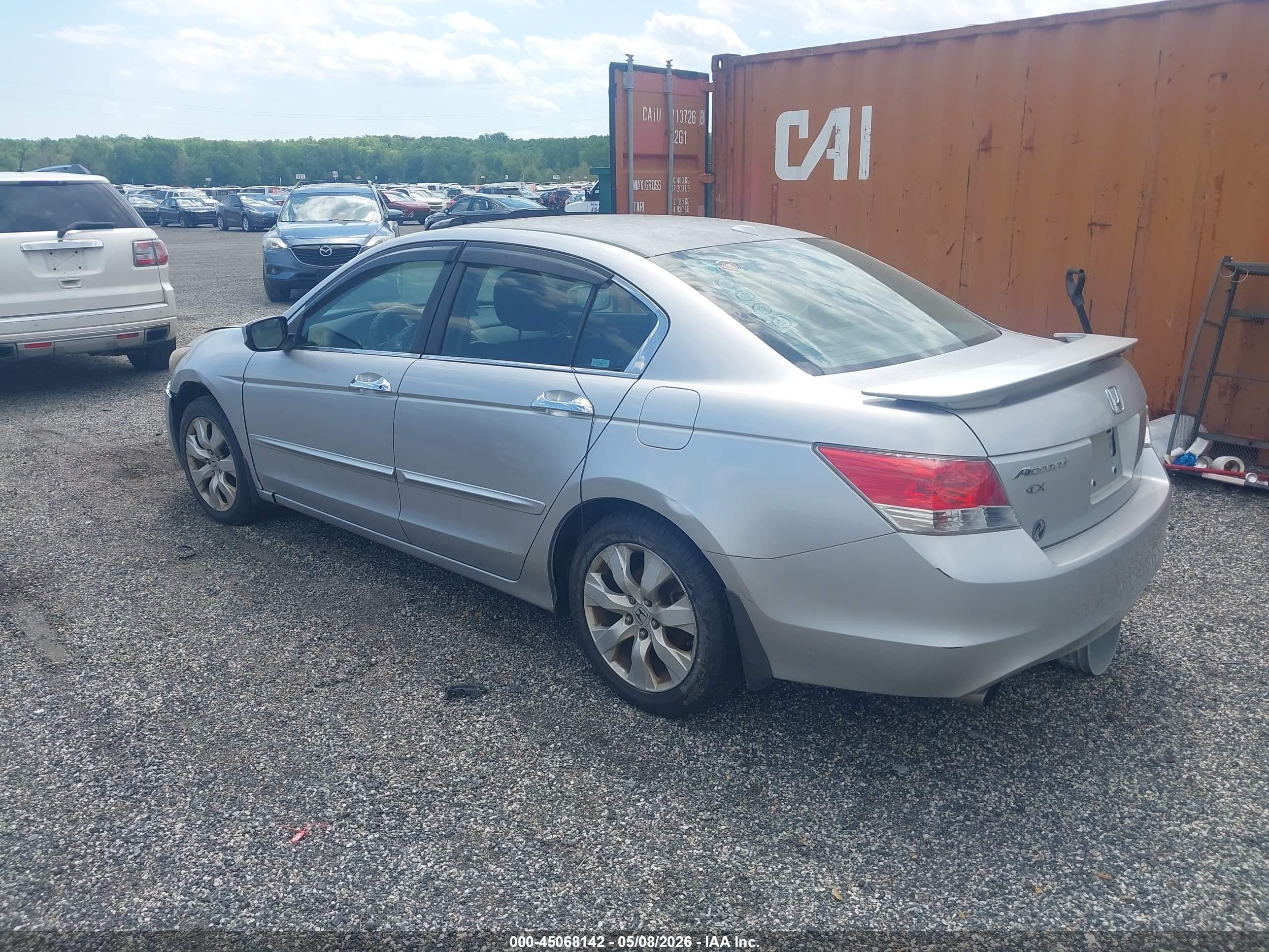 2009 Honda Accord 3.5 Ex-l Silver vin: 1HGCP36889A051309