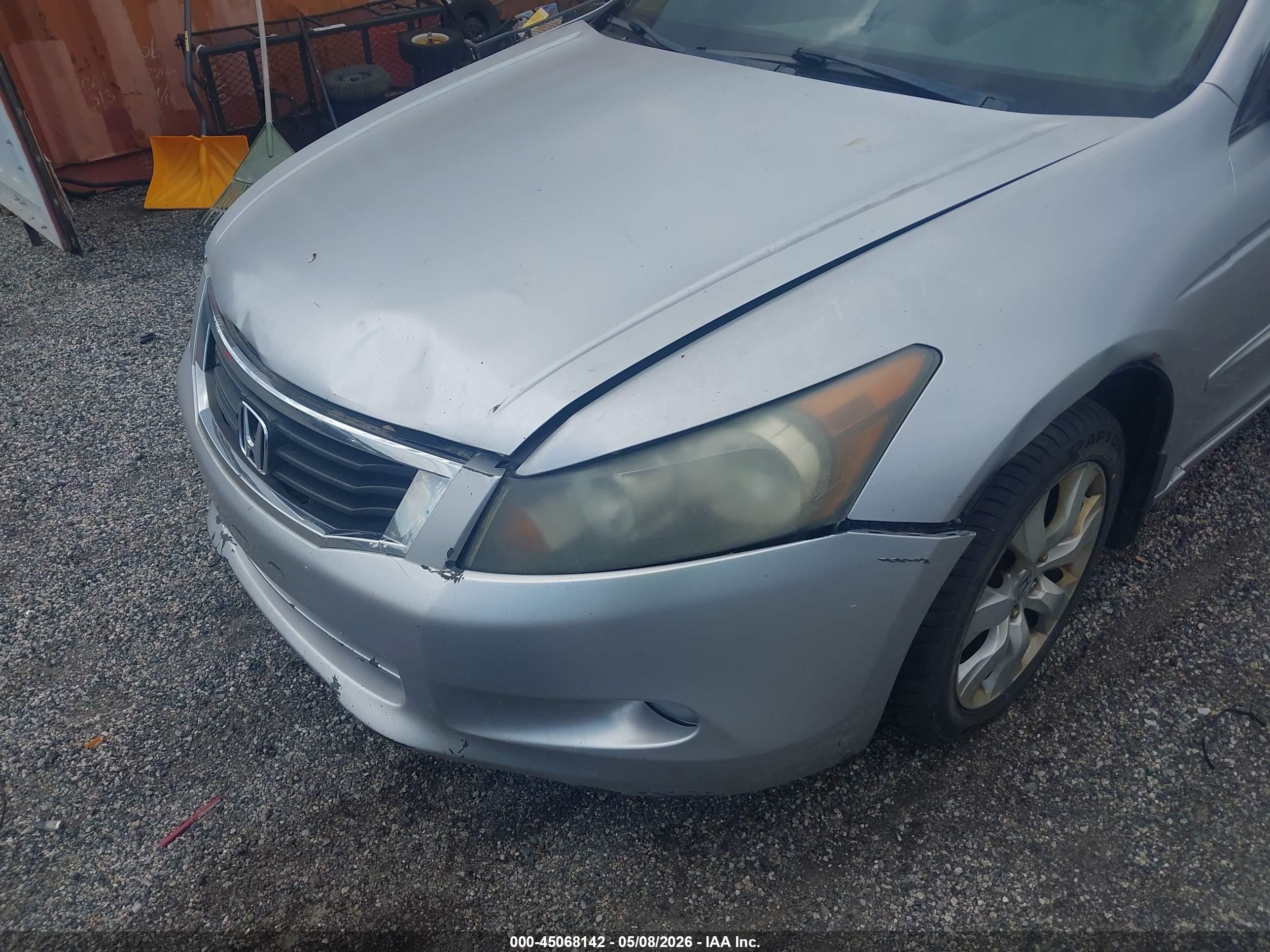 2009 Honda Accord 3.5 Ex-l Silver vin: 1HGCP36889A051309