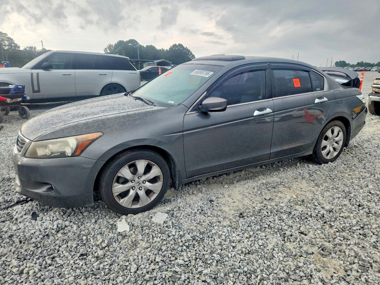 2008 Honda Accord Exl Серый vin: 1HGCP36898A002750