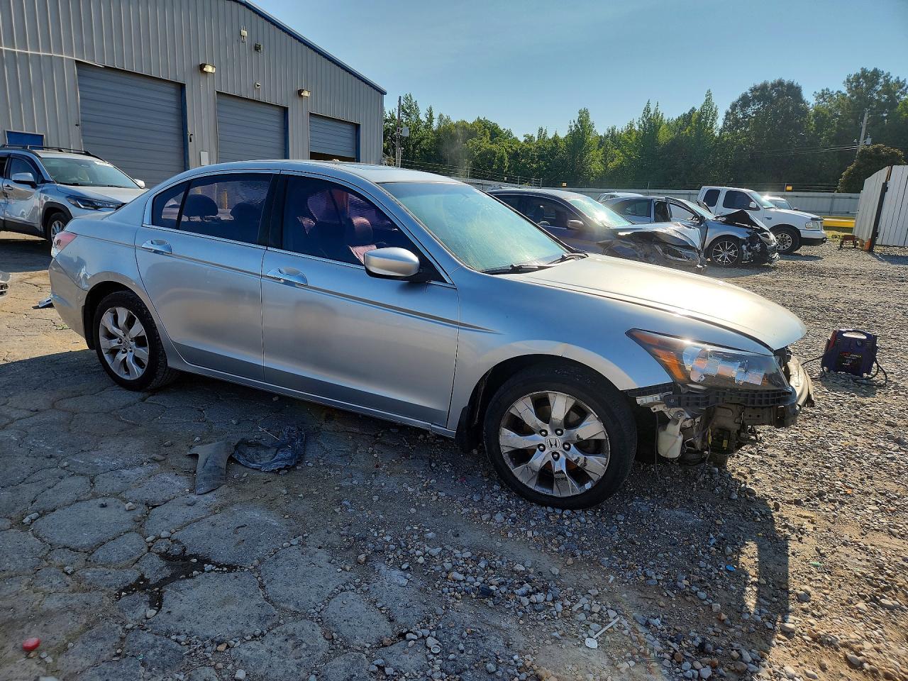 2008 Honda Accord Exl Серебряный vin: 1HGCP36898A006345