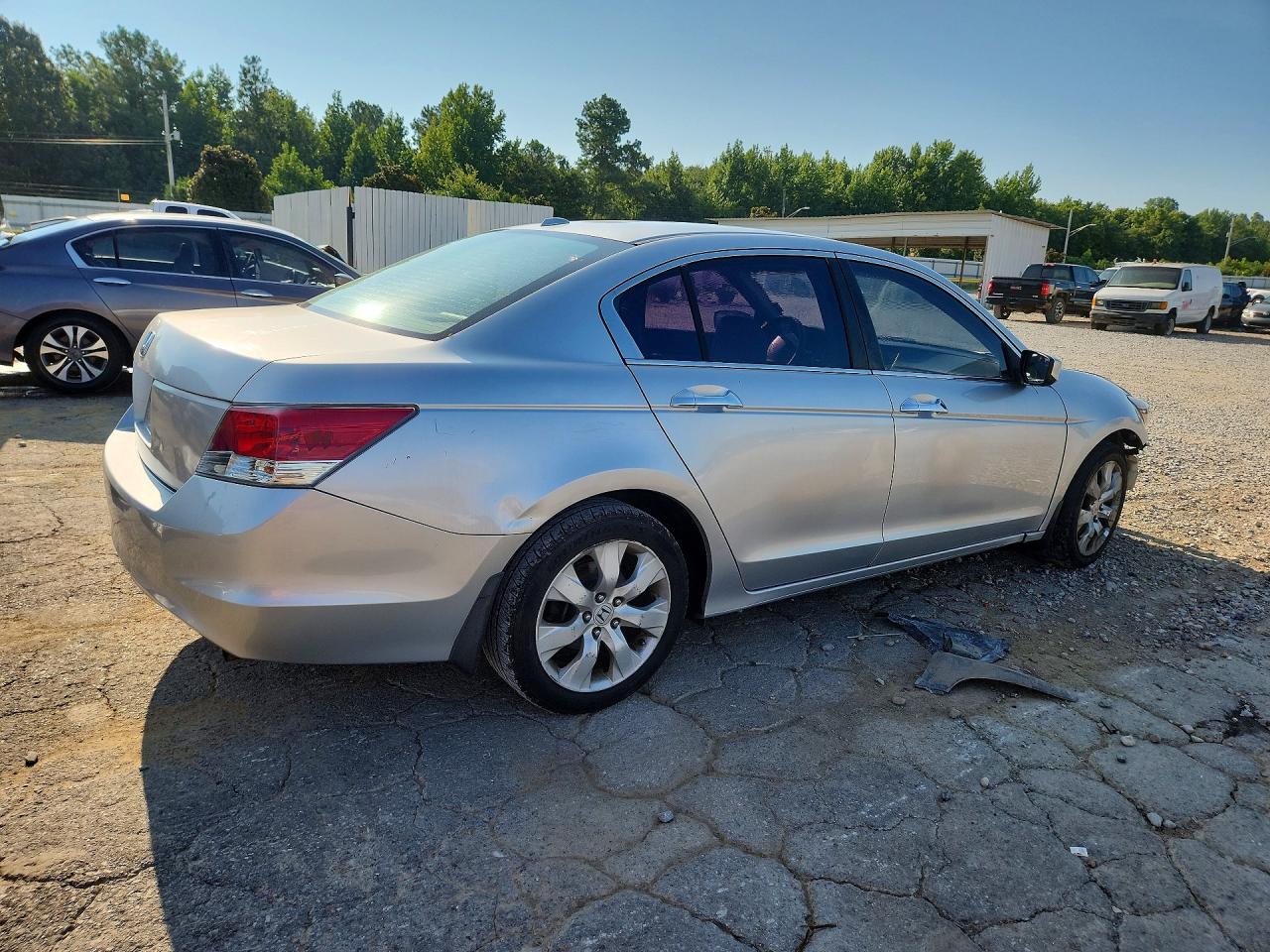 2008 Honda Accord Exl Серебряный vin: 1HGCP36898A006345