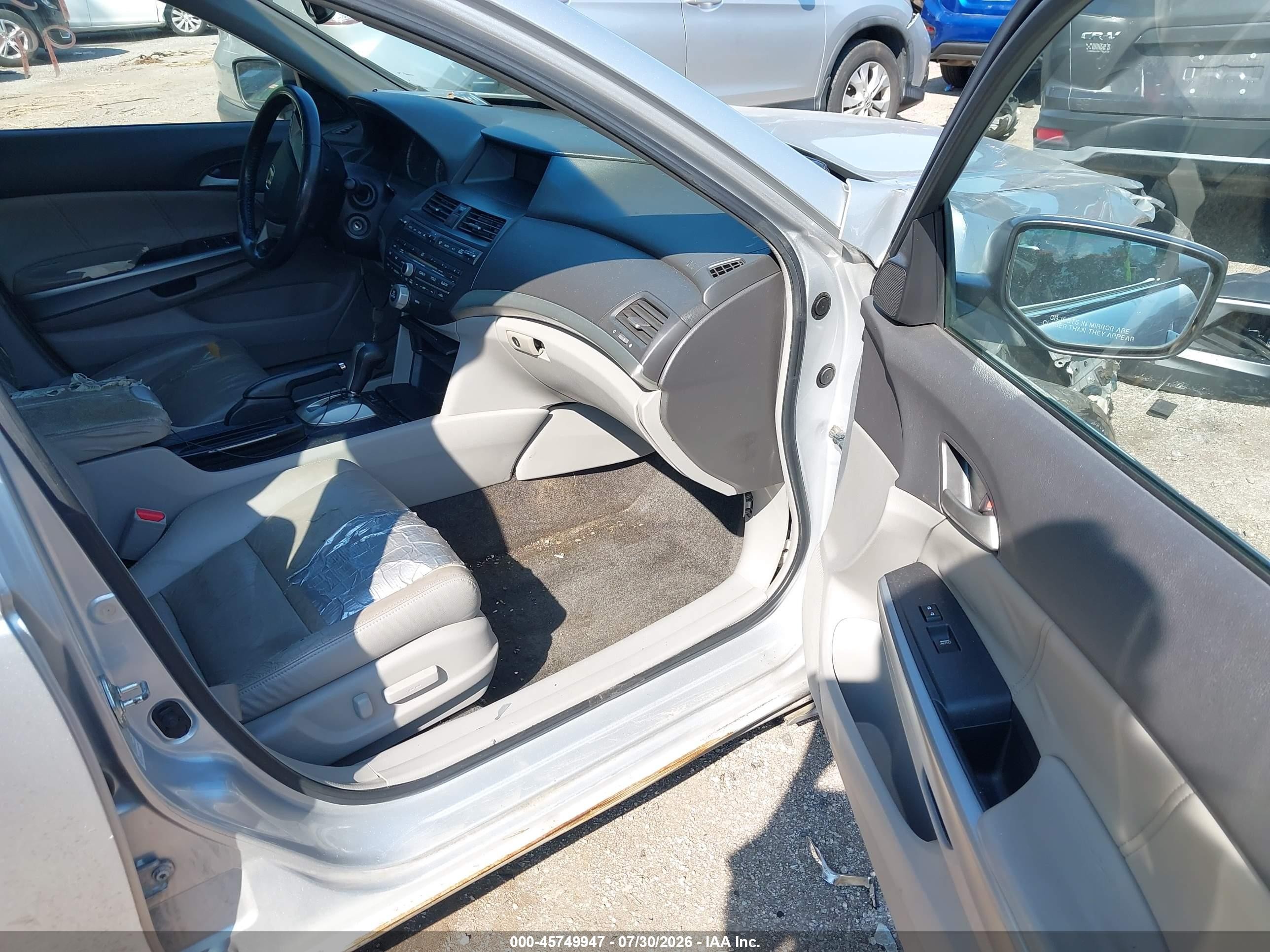 2008 Honda Accord 3.5 Ex-l Silver vin: 1HGCP36898A038101