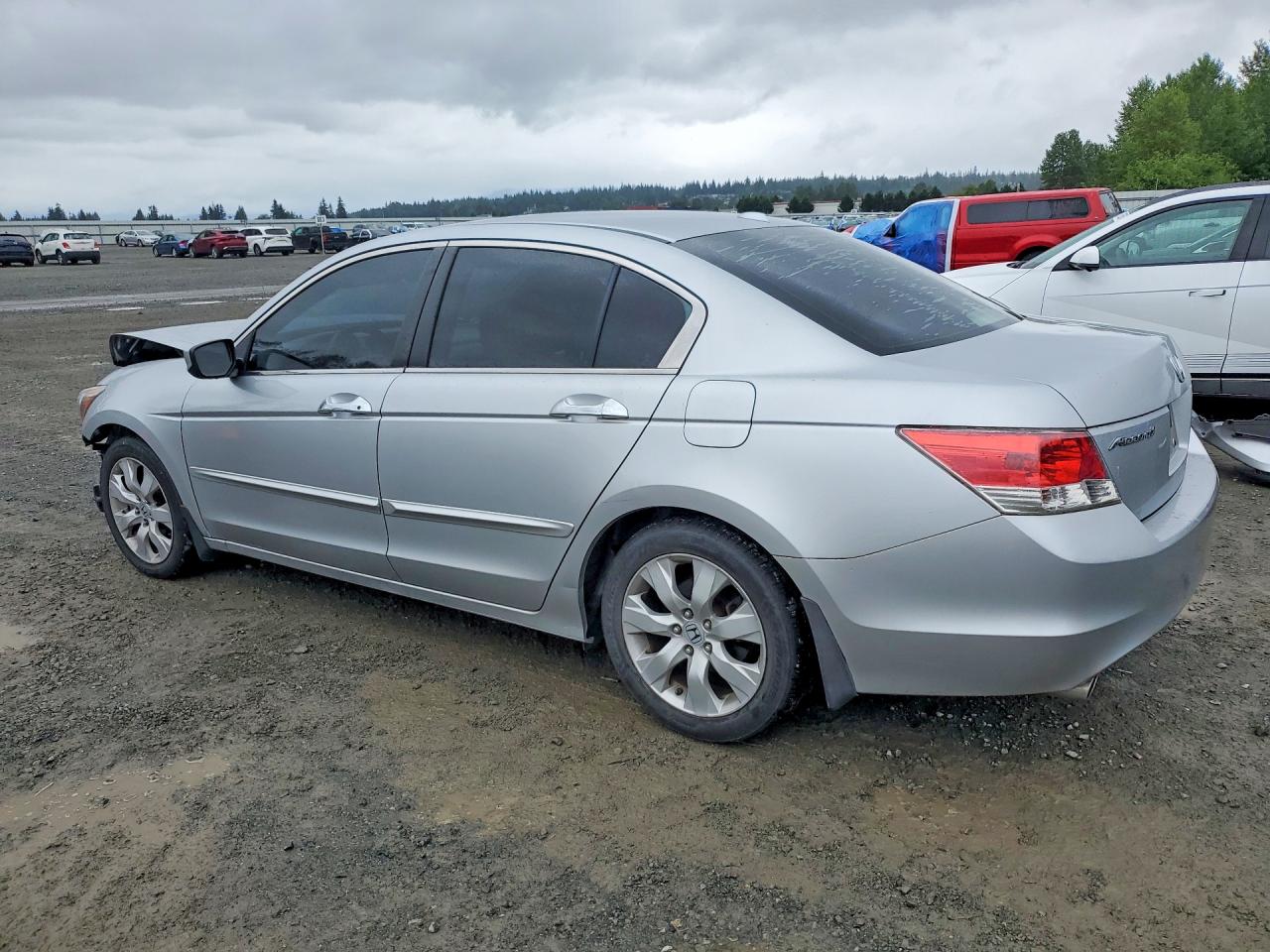 2008 Honda Accord Exl Silver vin: 1HGCP36898A039443