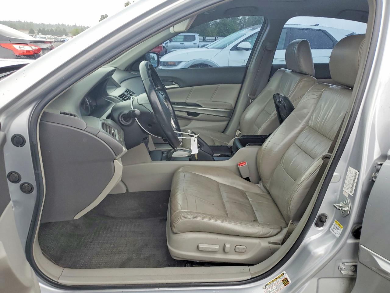 2008 Honda Accord Exl Silver vin: 1HGCP36898A039443
