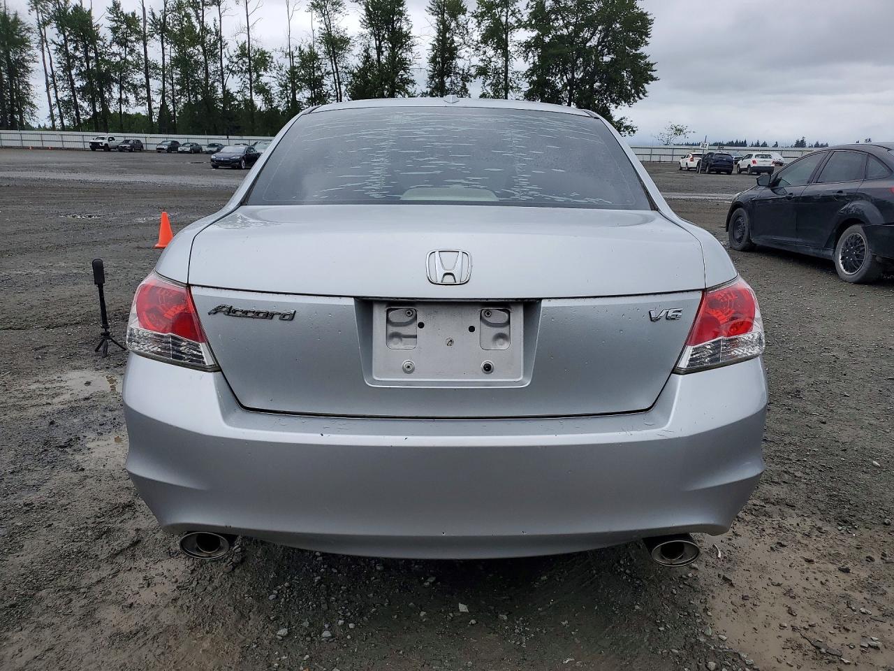 2008 Honda Accord Exl Silver vin: 1HGCP36898A039443