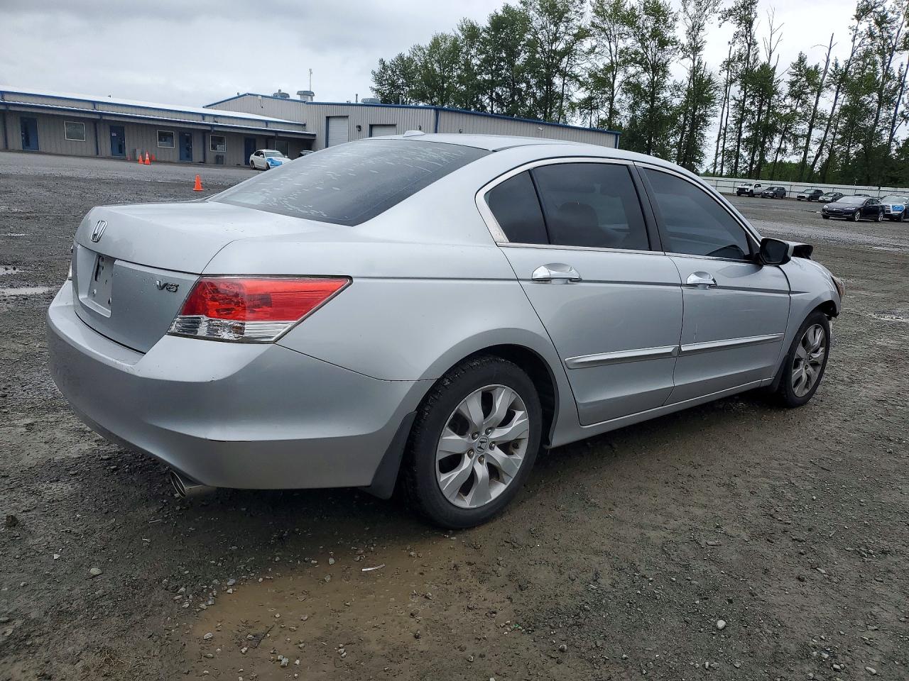 2008 Honda Accord Exl Silver vin: 1HGCP36898A039443