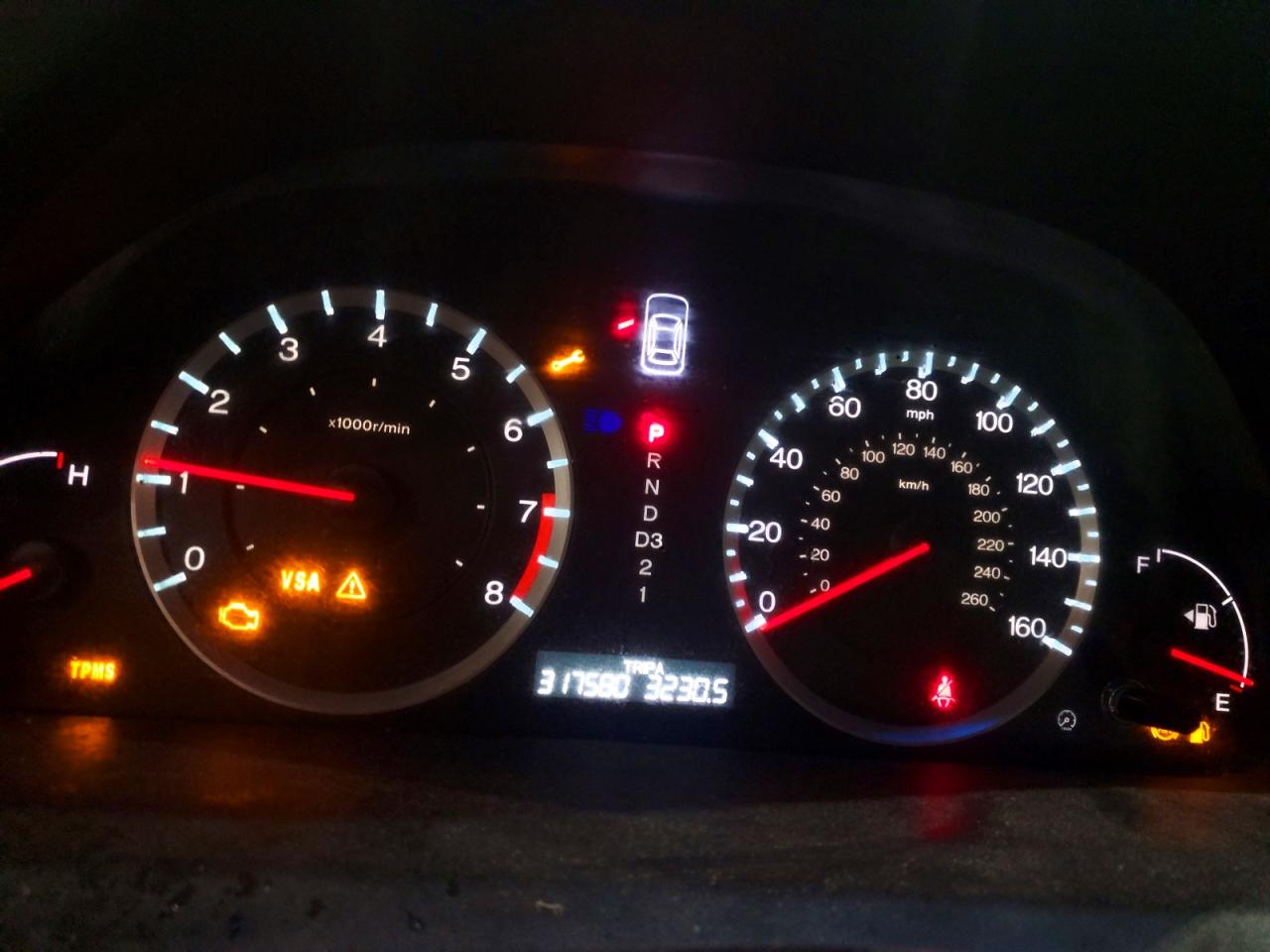 2008 Honda Accord Exl Бордовый vin: 1HGCP36898A039555