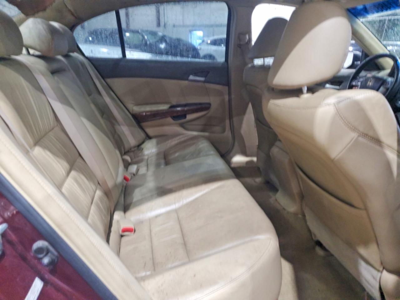 2008 Honda Accord Exl Бордовый vin: 1HGCP36898A039555