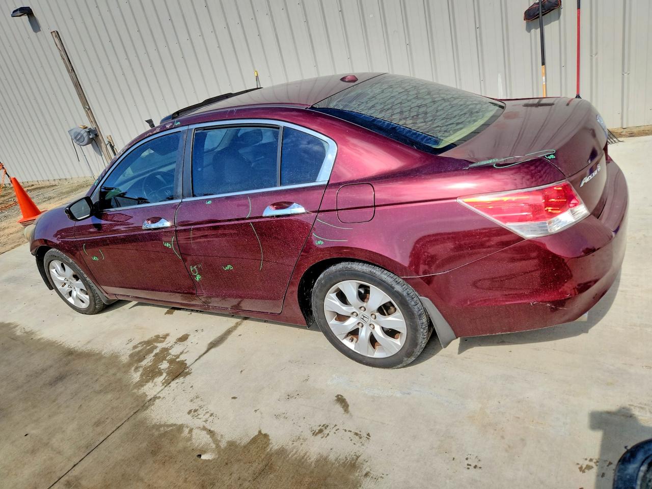 2008 Honda Accord Exl Purple vin: 1HGCP36898A040835