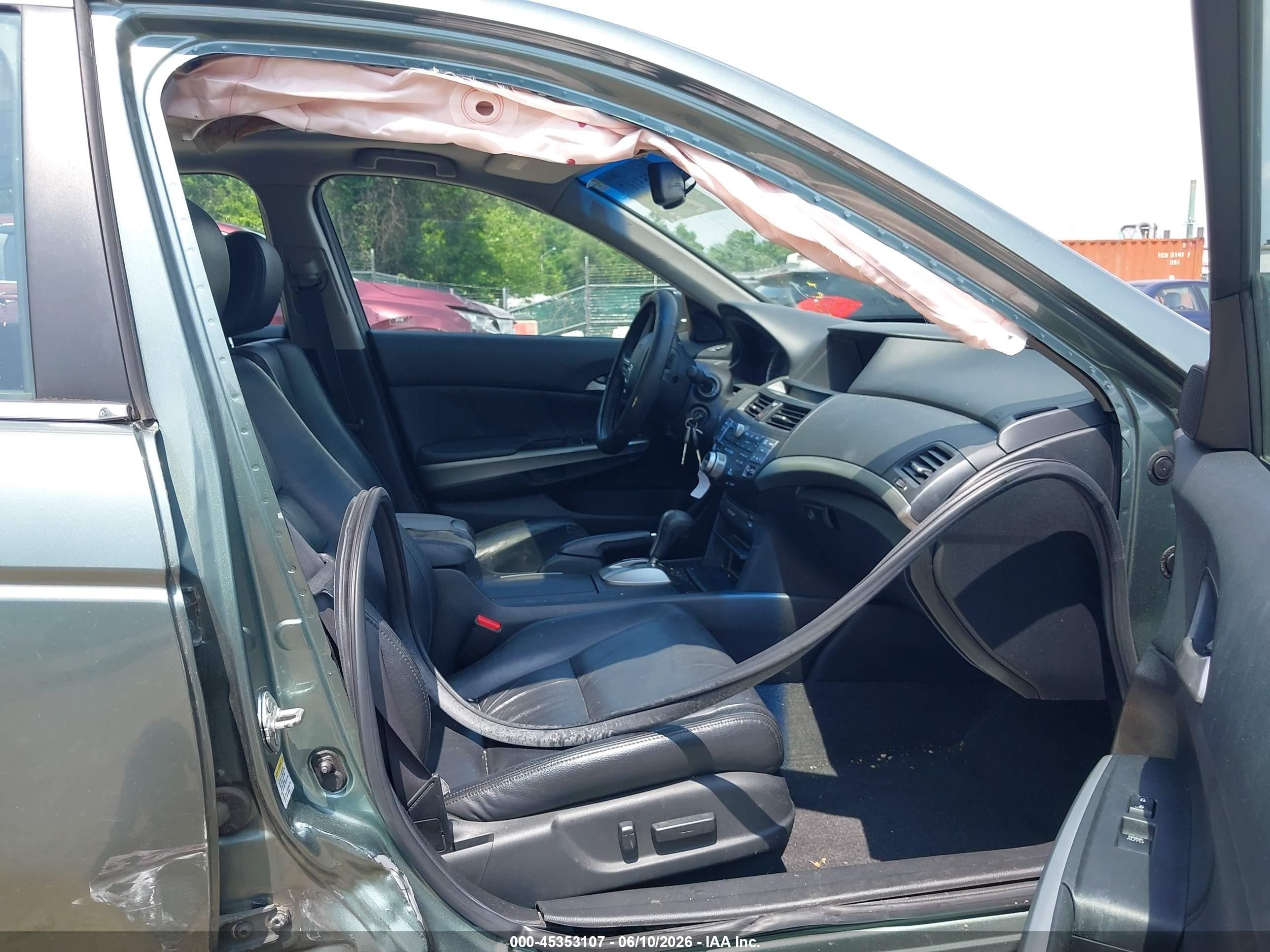 2008 Honda Accord 3.5 Ex-l Gray vin: 1HGCP36898A041631