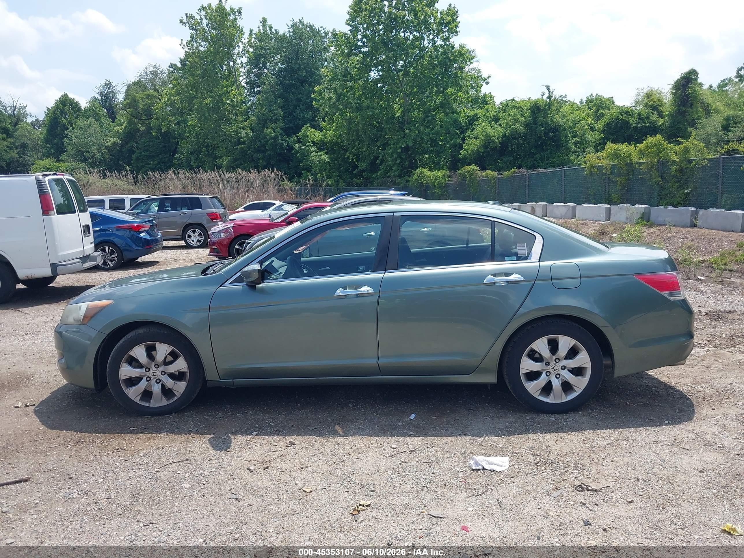 2008 Honda Accord 3.5 Ex-l Gray vin: 1HGCP36898A041631