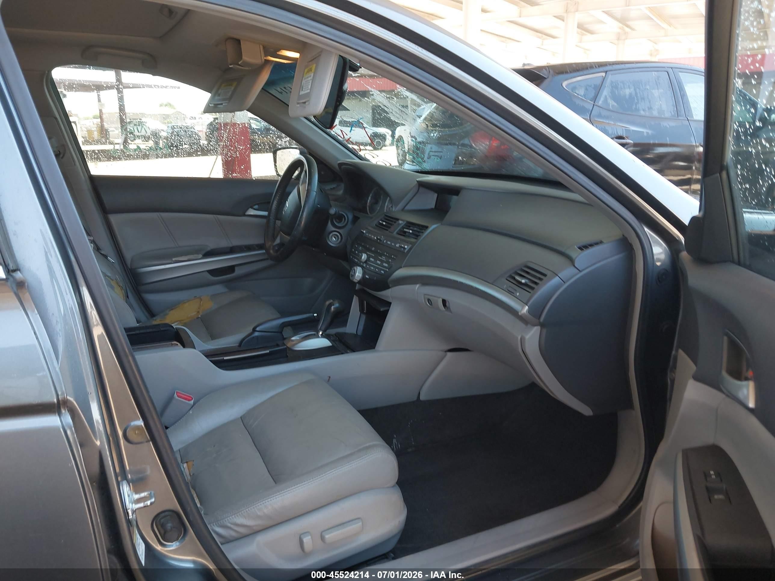 2008 Honda Accord 3.5 Ex-l Gray vin: 1HGCP36898A045176