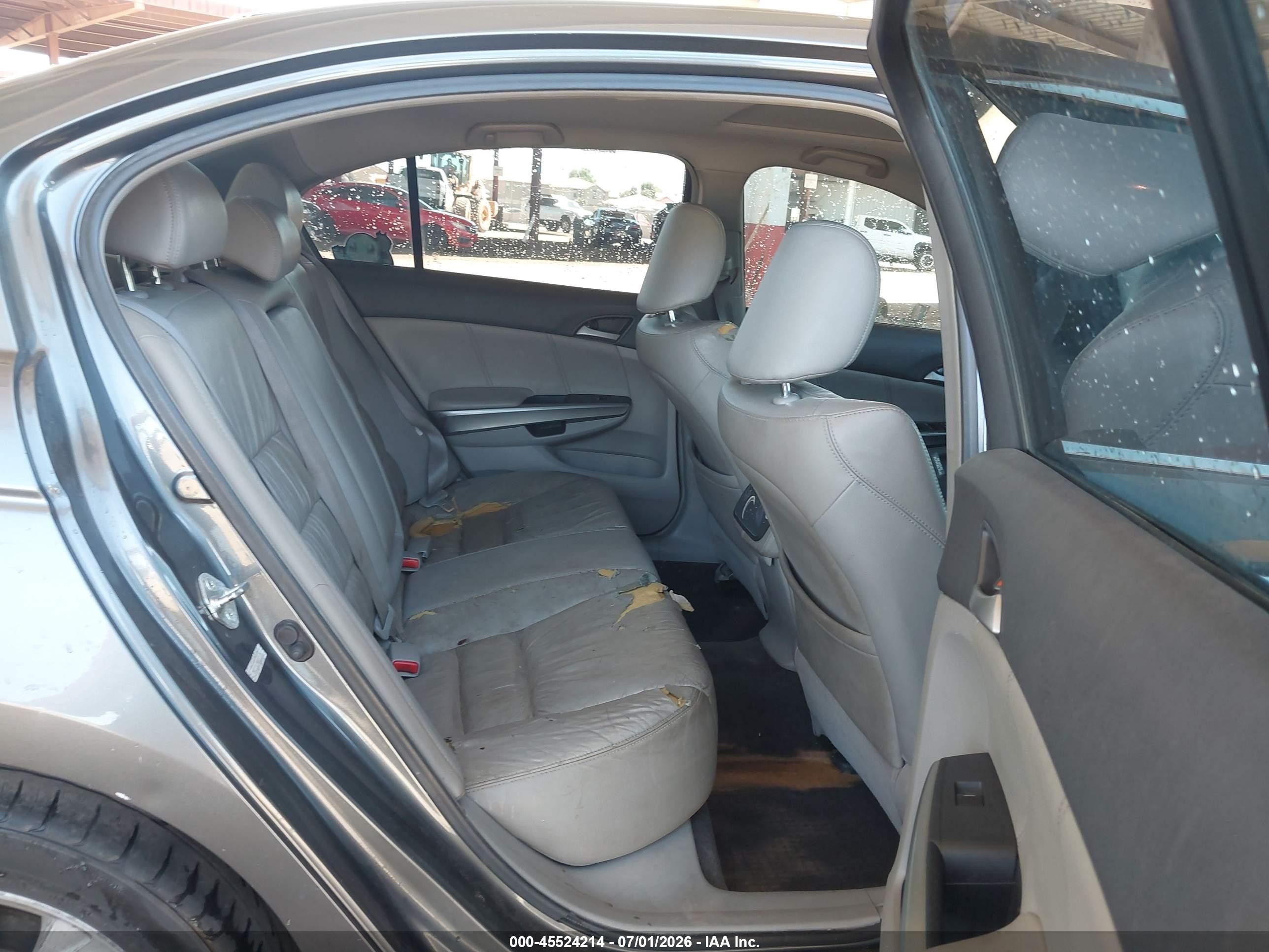 2008 Honda Accord 3.5 Ex-l Gray vin: 1HGCP36898A045176