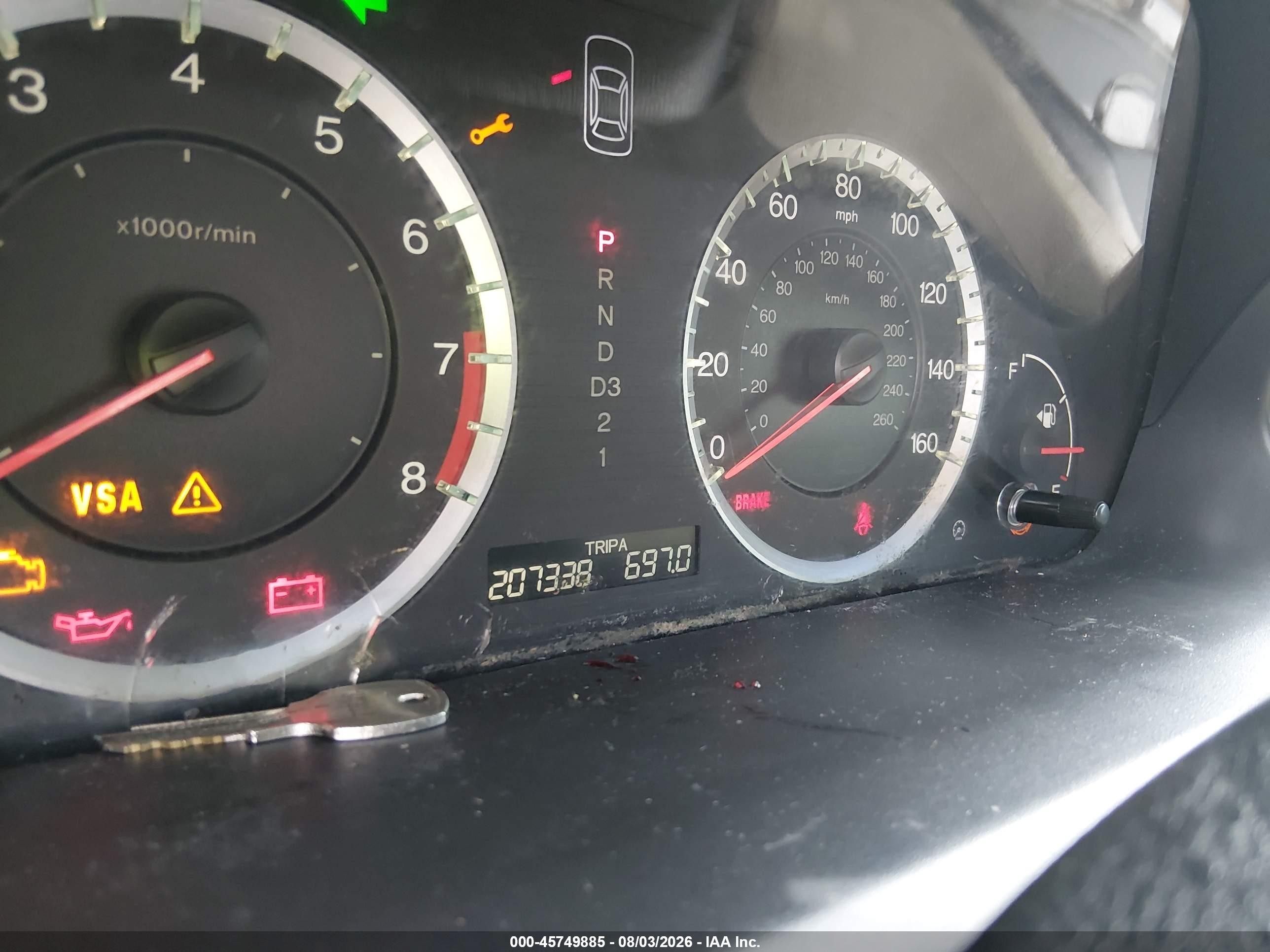 2008 Honda Accord 3.5 Ex-l White vin: 1HGCP36898A076525