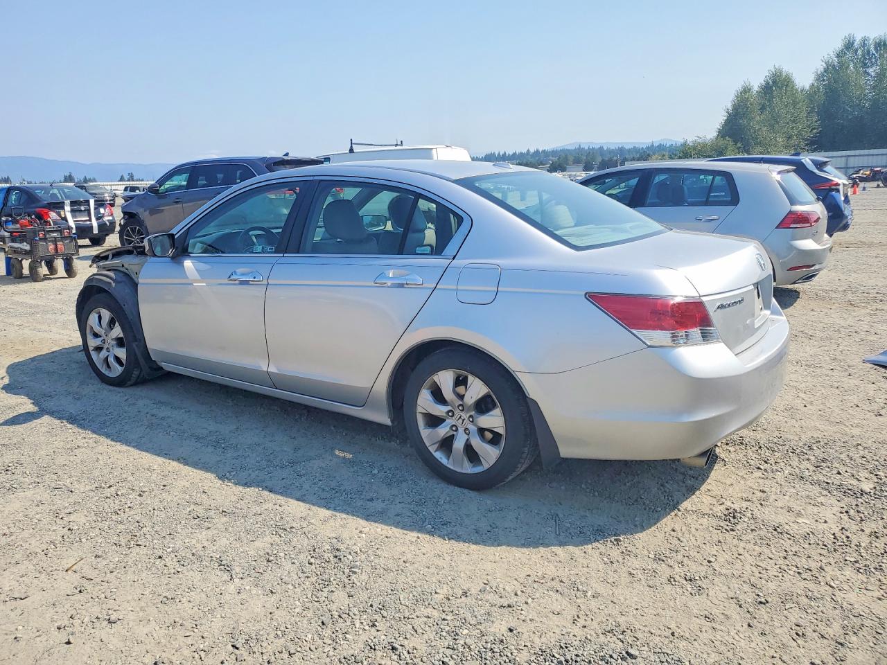 2008 Honda Accord Exl Silver vin: 1HGCP36898A088495