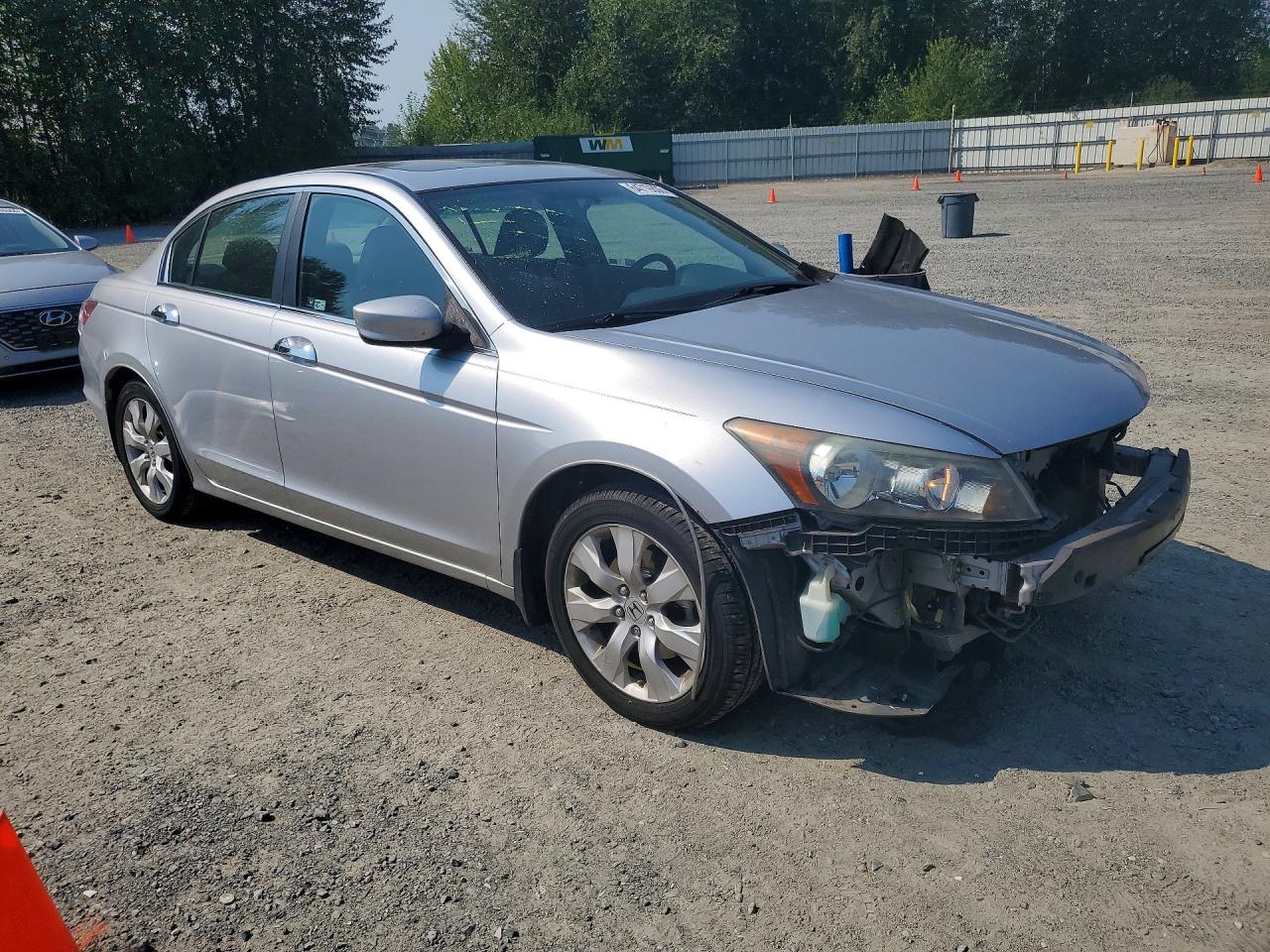 2008 Honda Accord Exl Silver vin: 1HGCP36898A088495
