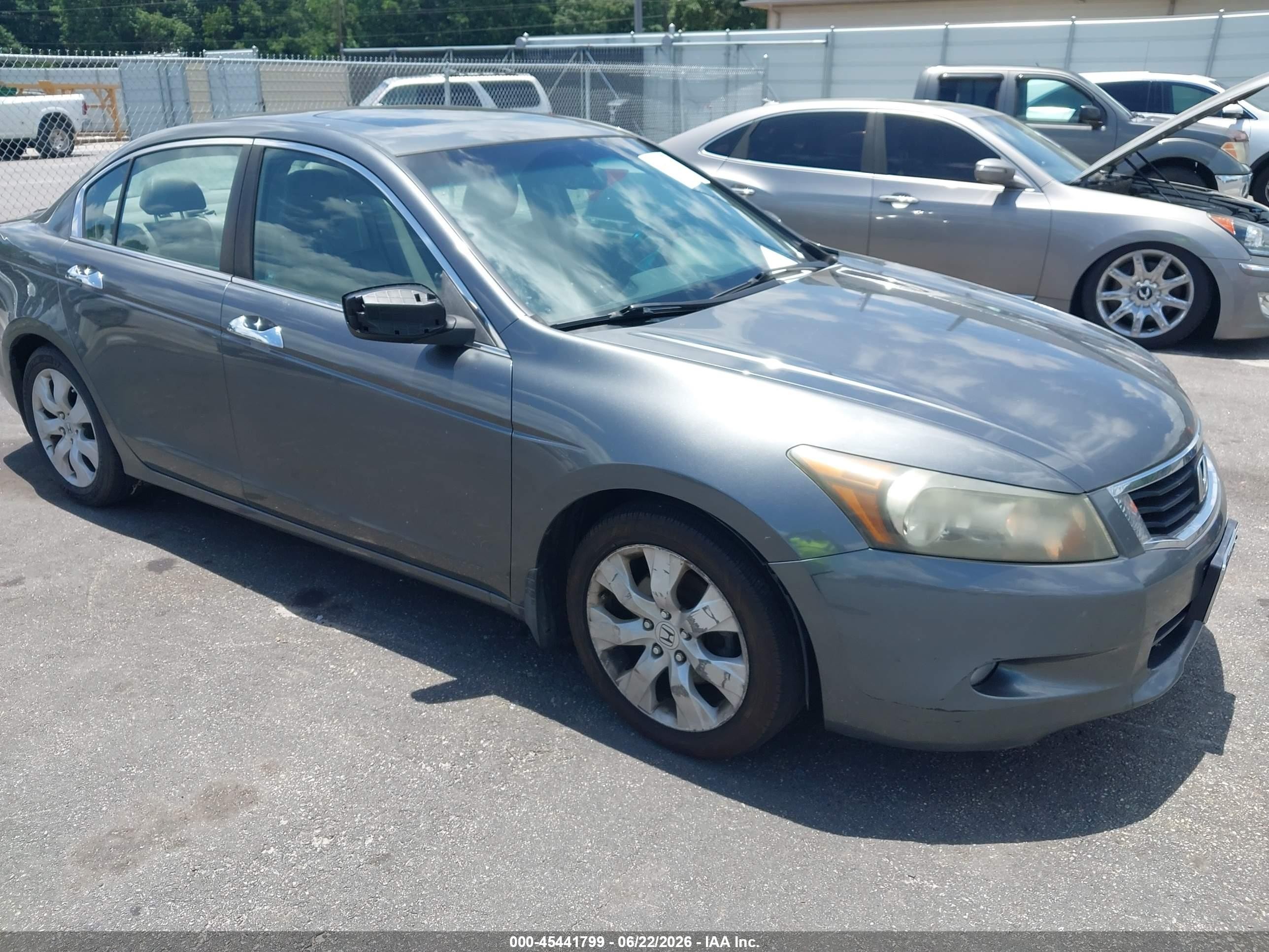 2009 Honda Accord 3.5 Ex-l Gray vin: 1HGCP36899A008422