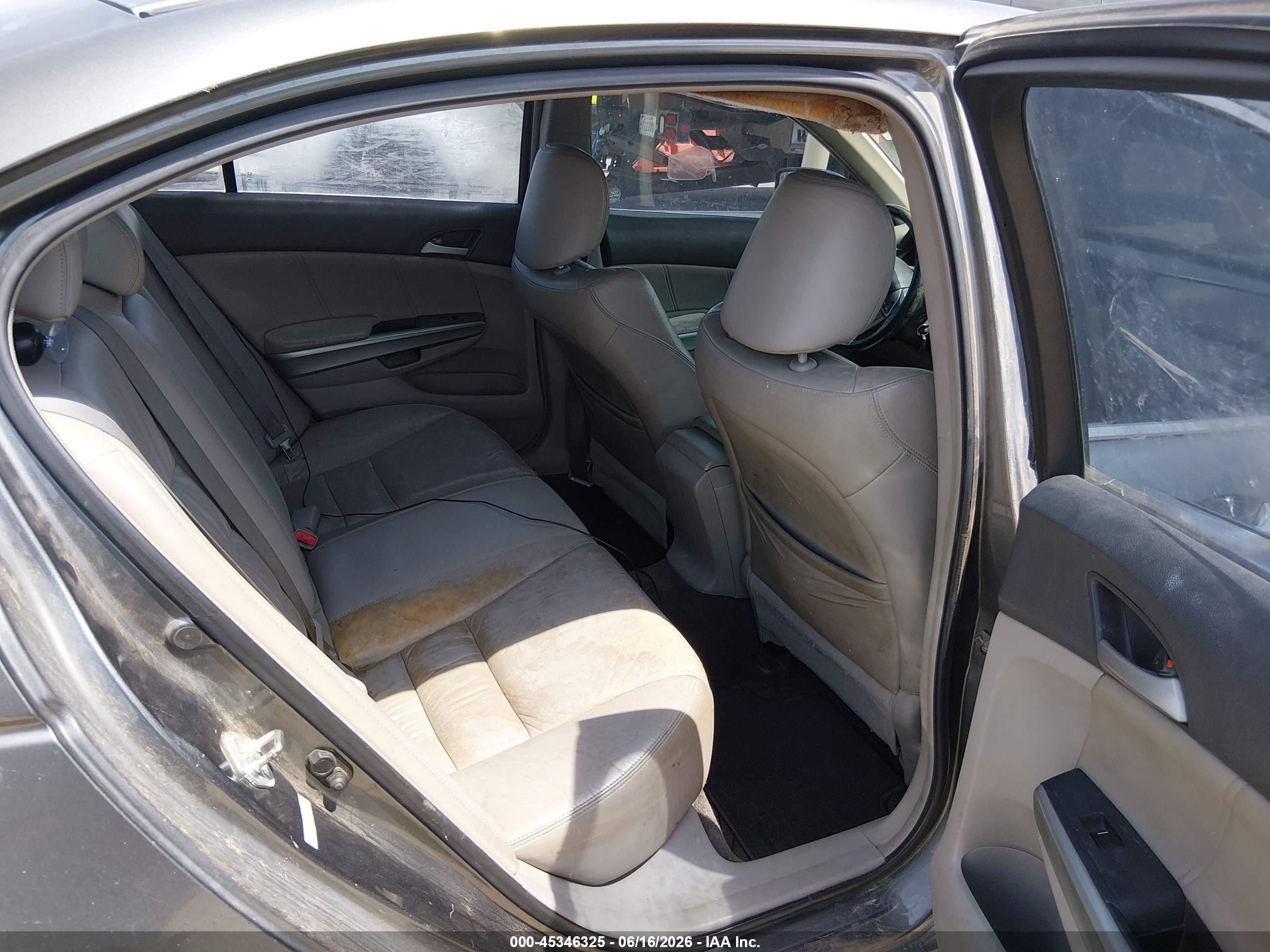 2009 Honda Accord 3.5 Ex-l Gray vin: 1HGCP36899A021848