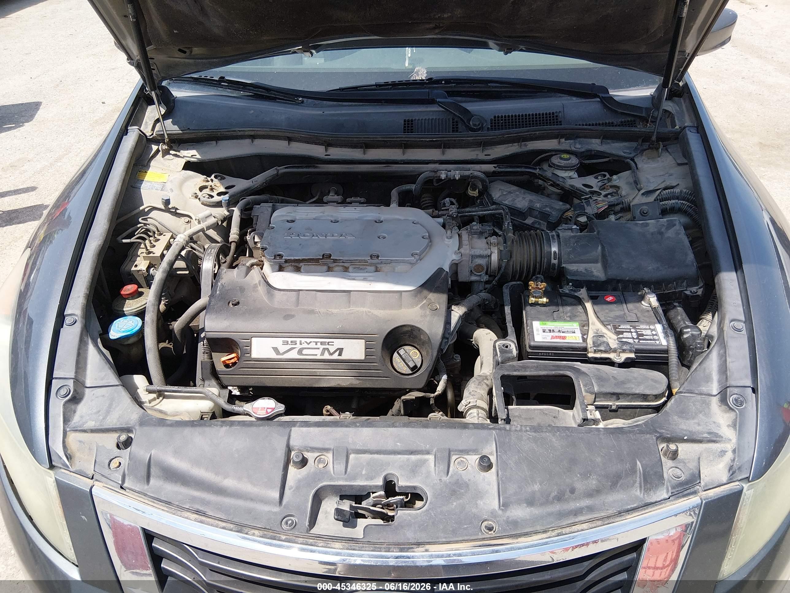 2009 Honda Accord 3.5 Ex-l Gray vin: 1HGCP36899A021848