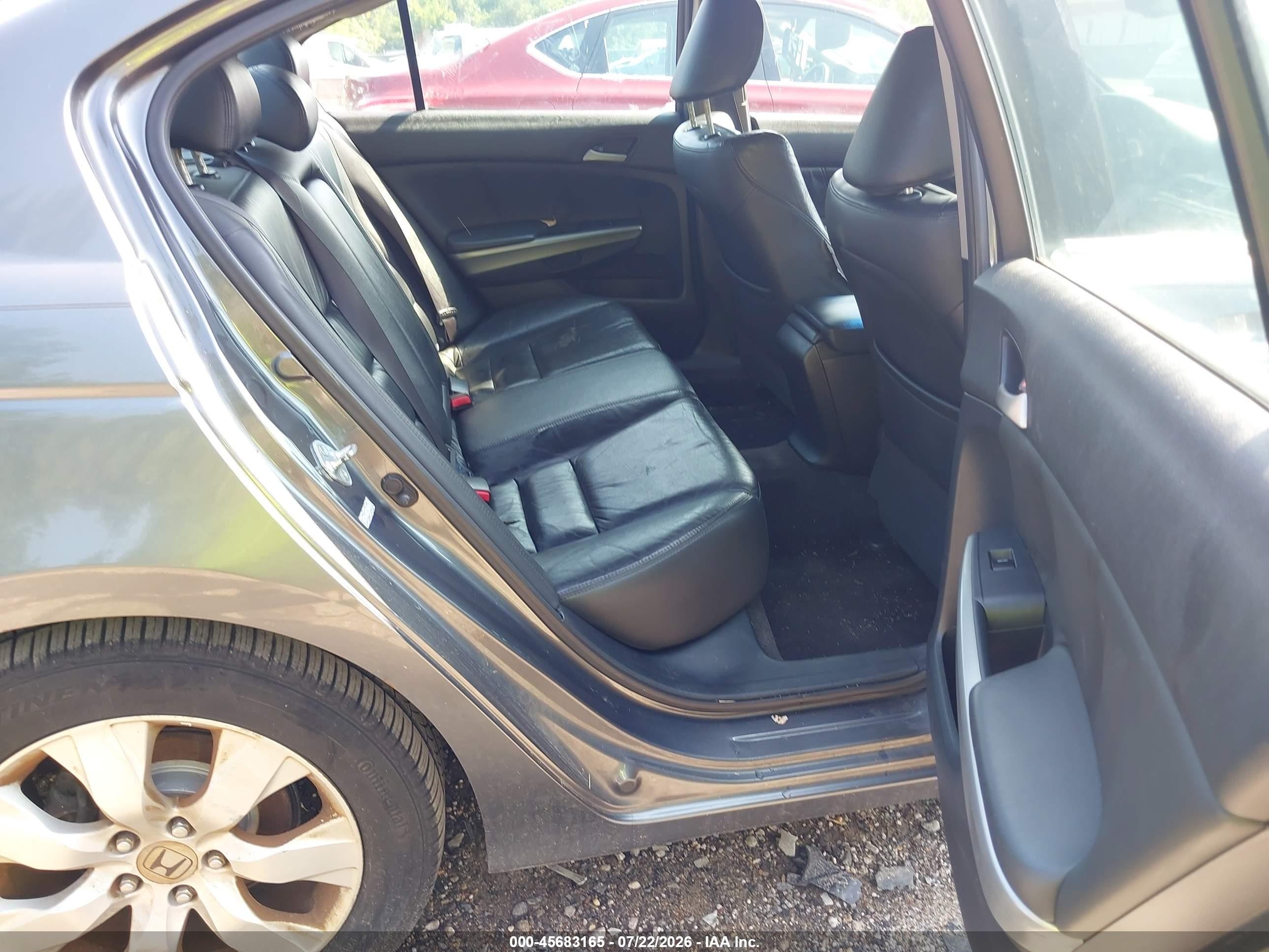 2009 Honda Accord 3.5 Ex-l Gray vin: 1HGCP36899A023177