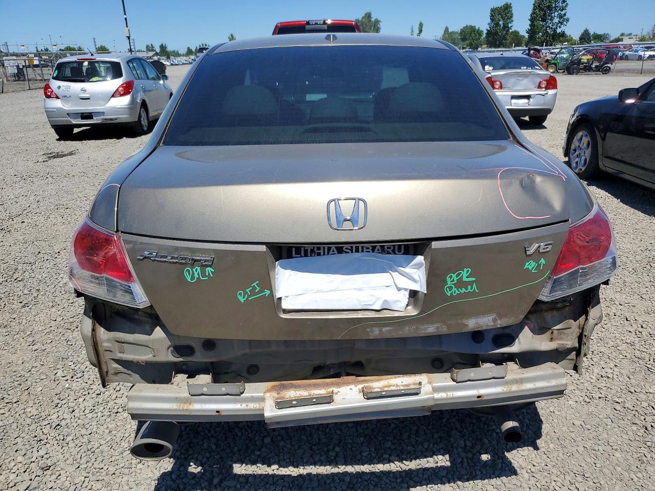 2009 Honda Accord Exl Gold vin: 1HGCP36899A028833