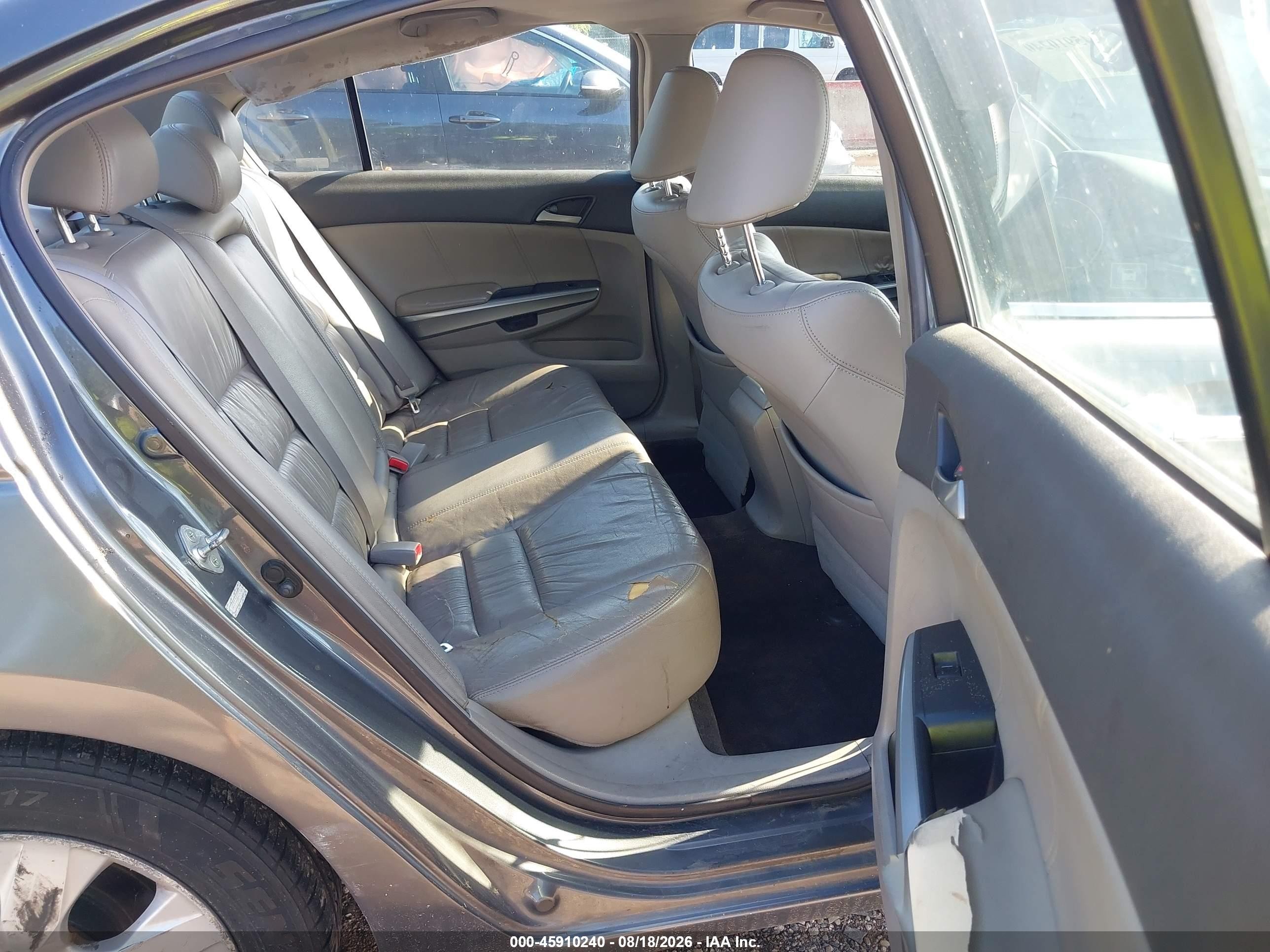 2008 Honda Accord 3.5 Ex-l Серый vin: 1HGCP368X8A058308