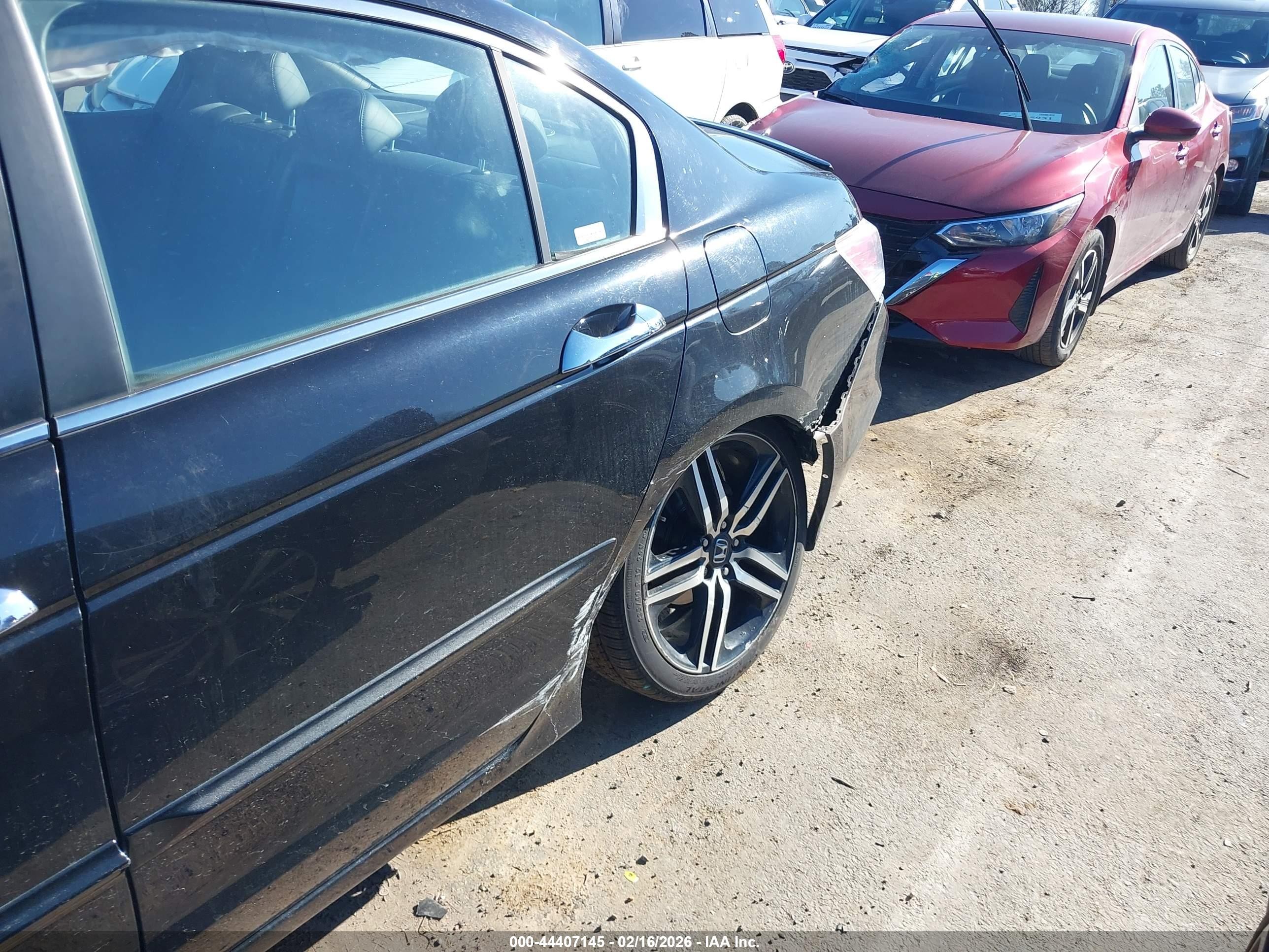 2008 Honda Accord 3.5 Ex-l Черный vin: 1HGCP368X8A063475