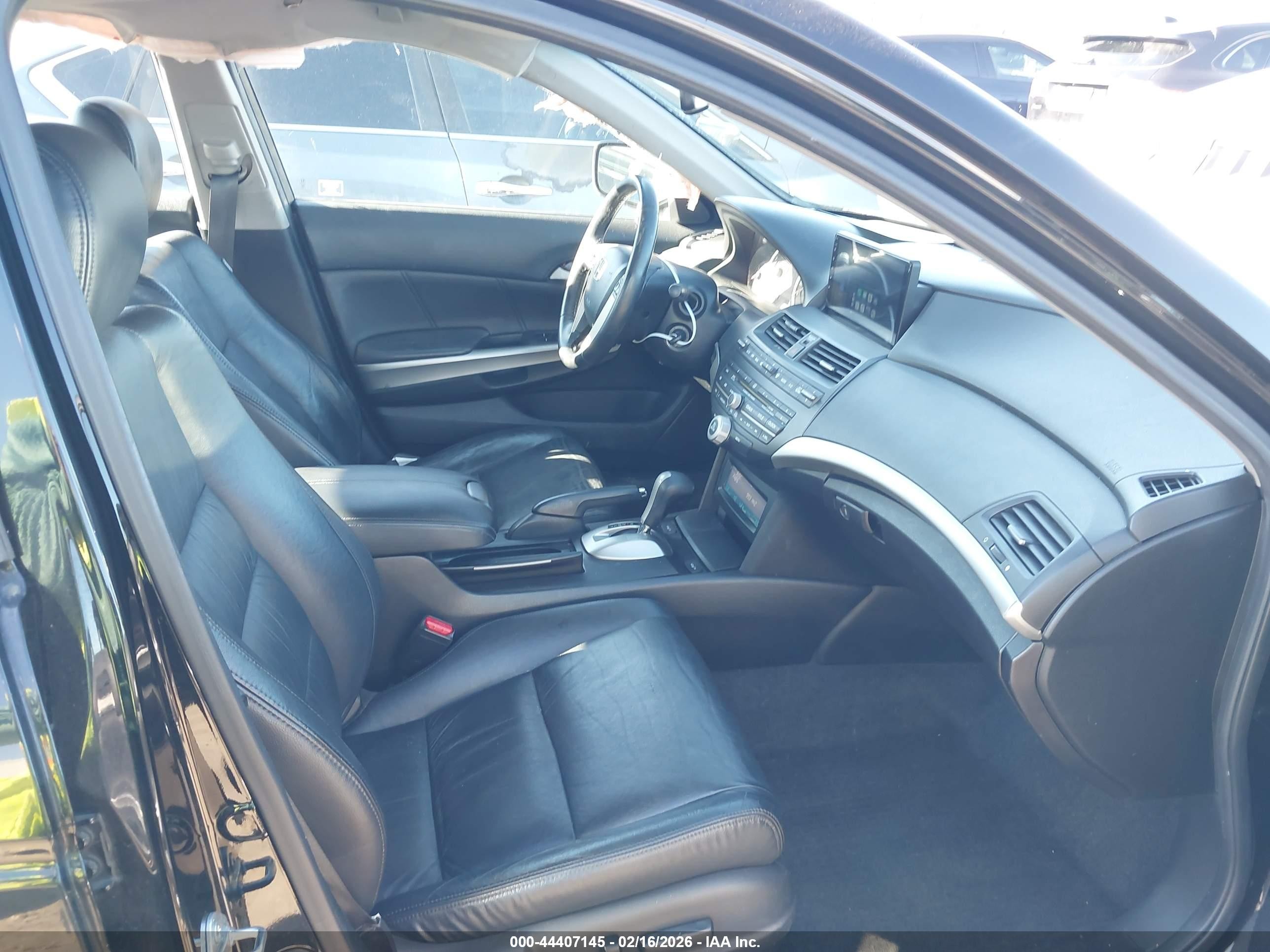 2008 Honda Accord 3.5 Ex-l Черный vin: 1HGCP368X8A063475