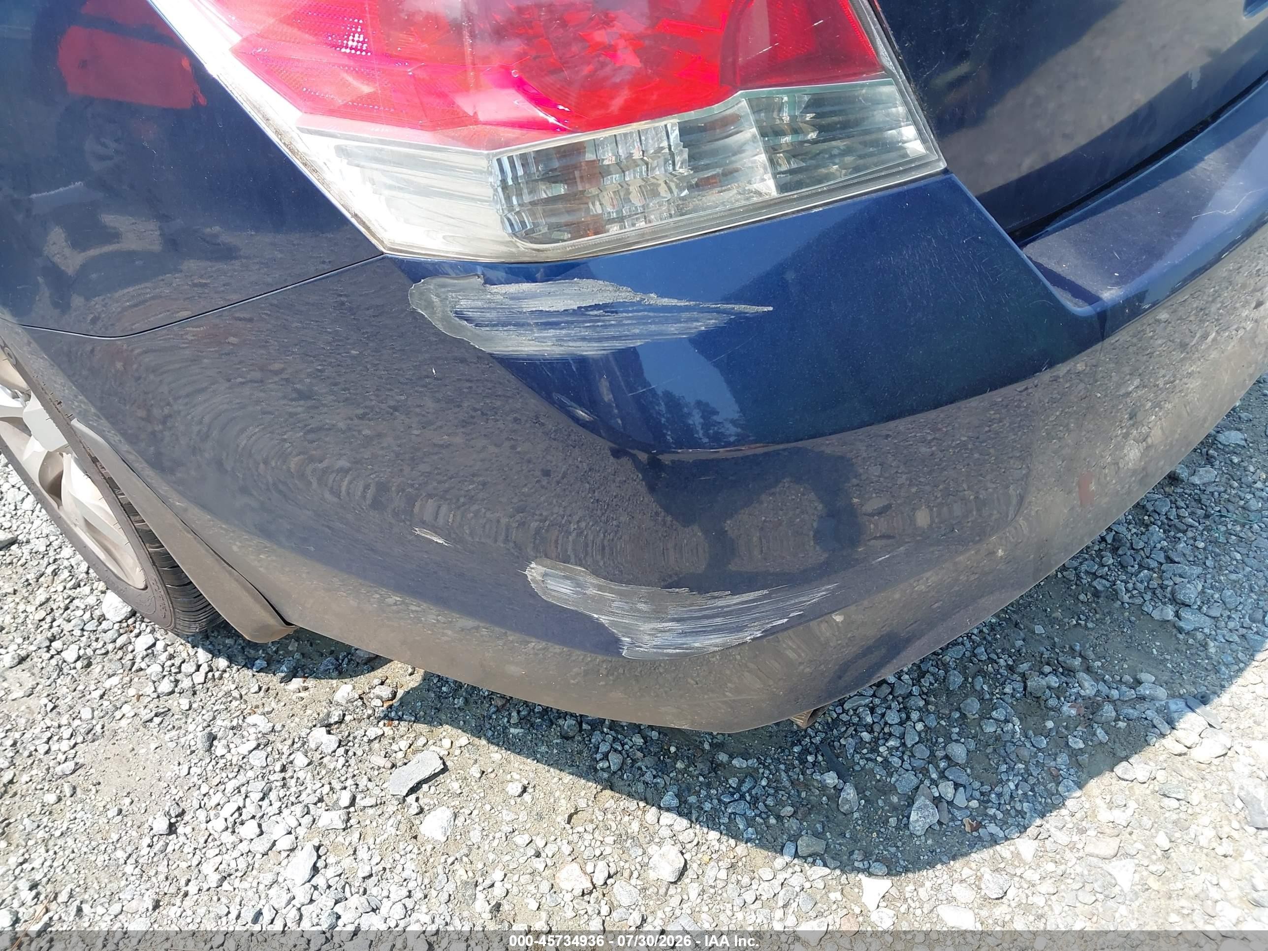 2008 Honda Accord 3.5 Ex-l Синий vin: 1HGCP368X8A065386