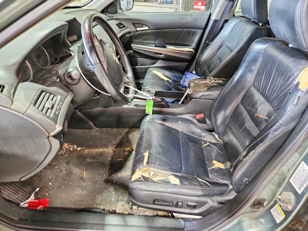 2008 Honda Accord Exl Green vin: 1HGCP368X8A073861