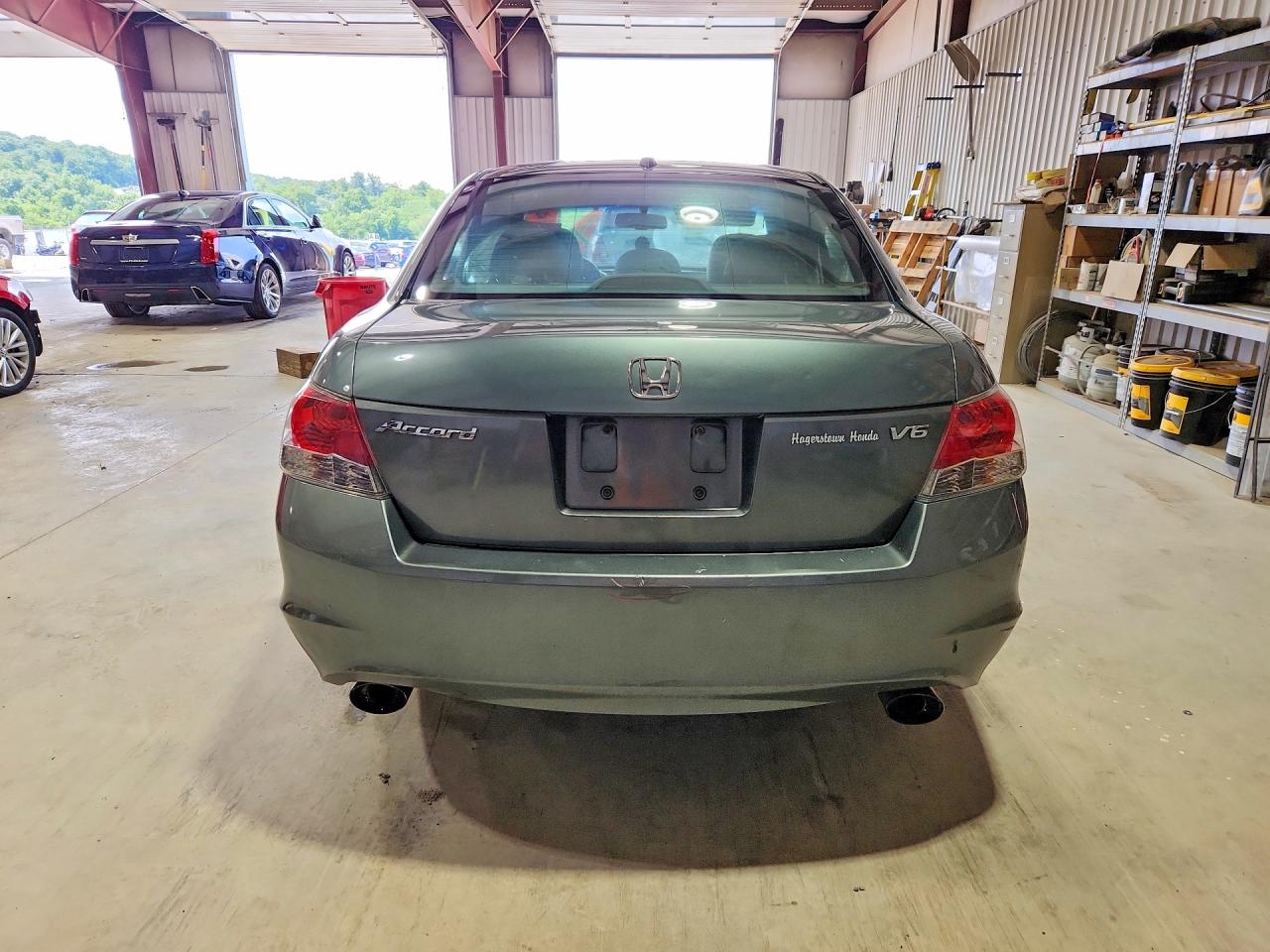 2008 Honda Accord Exl Green vin: 1HGCP368X8A073861