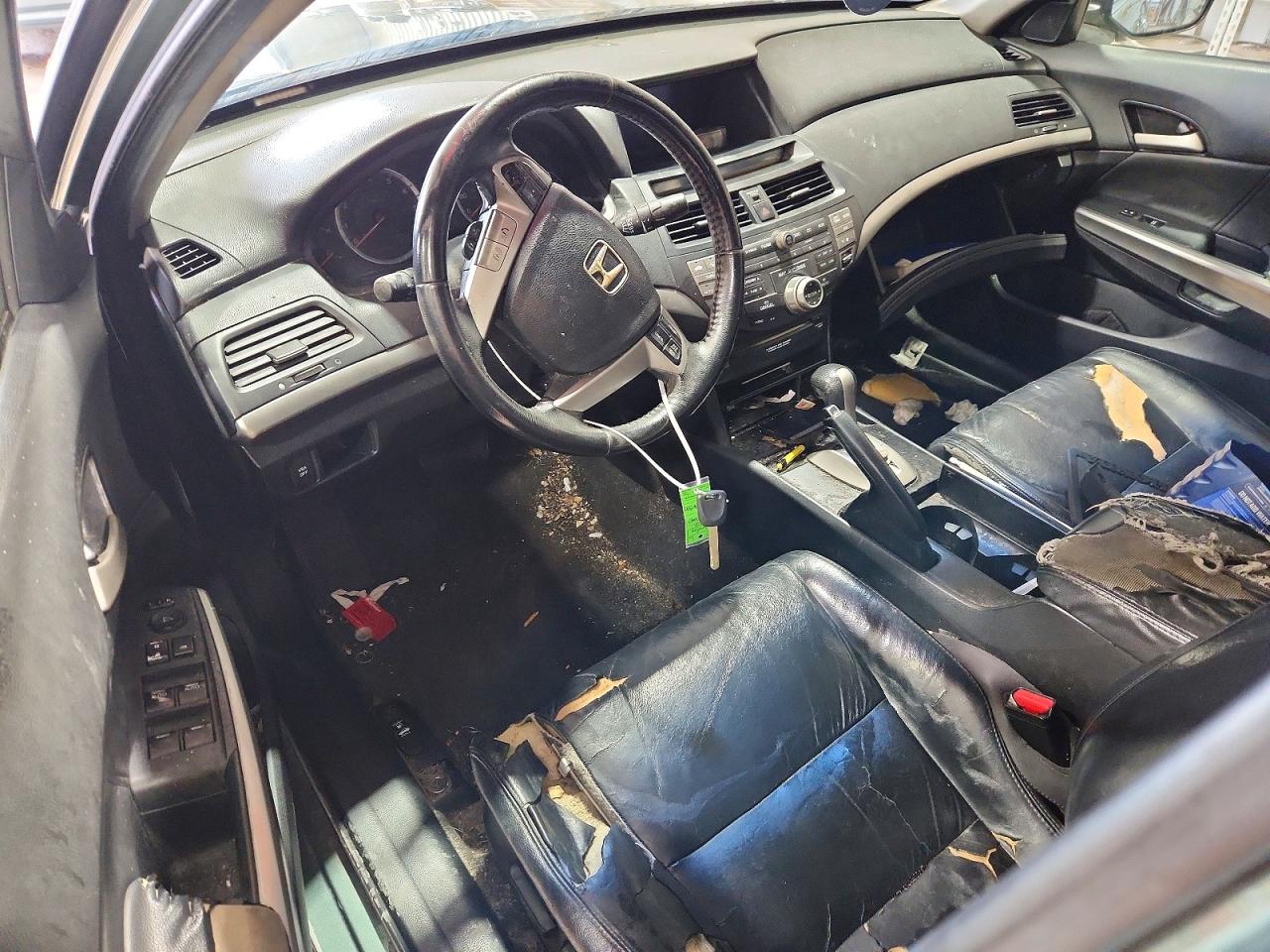 2008 Honda Accord Exl Green vin: 1HGCP368X8A073861