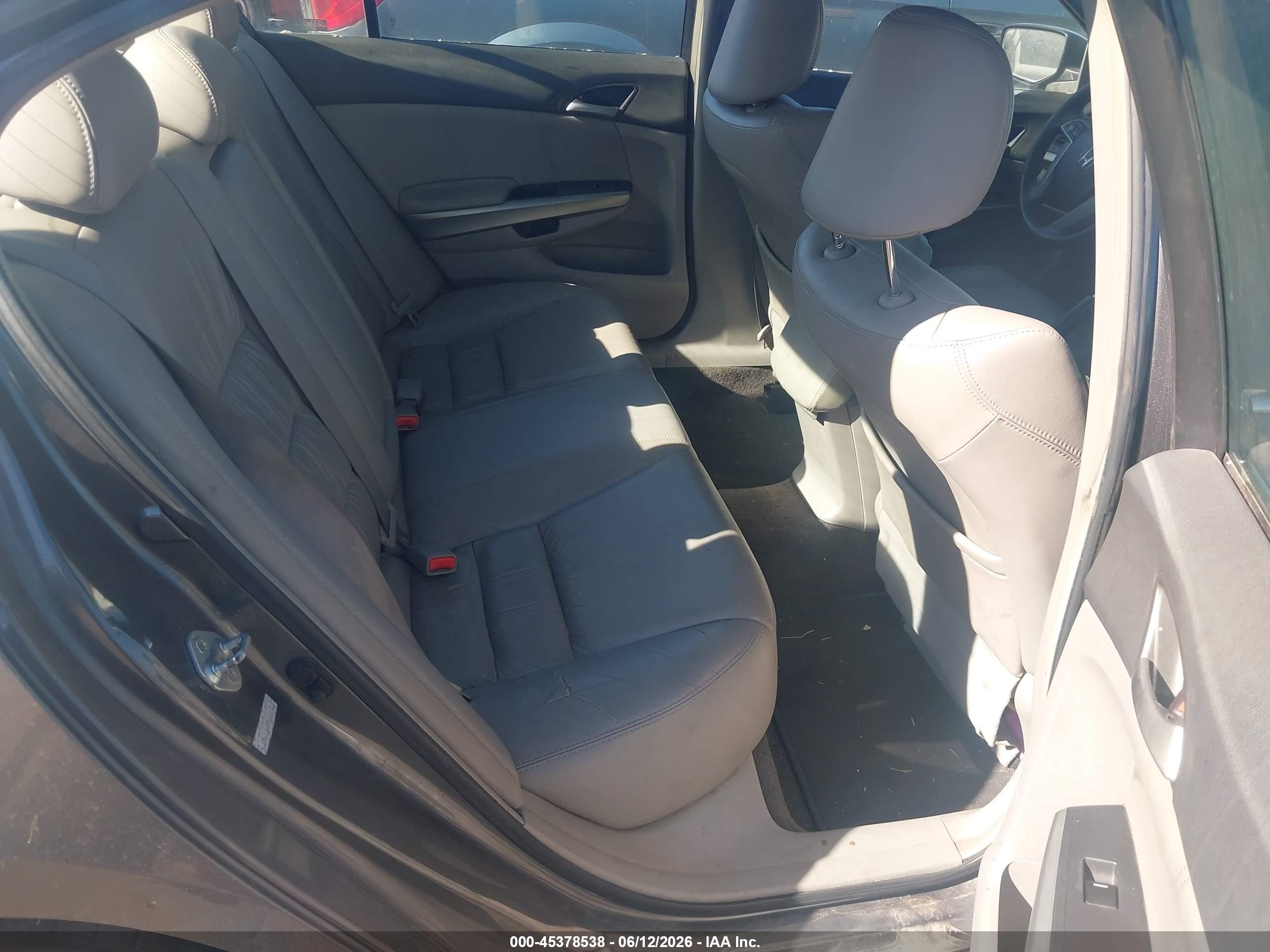 2008 Honda Accord 3.5 Ex-l Gray vin: 1HGCP368X8A074475