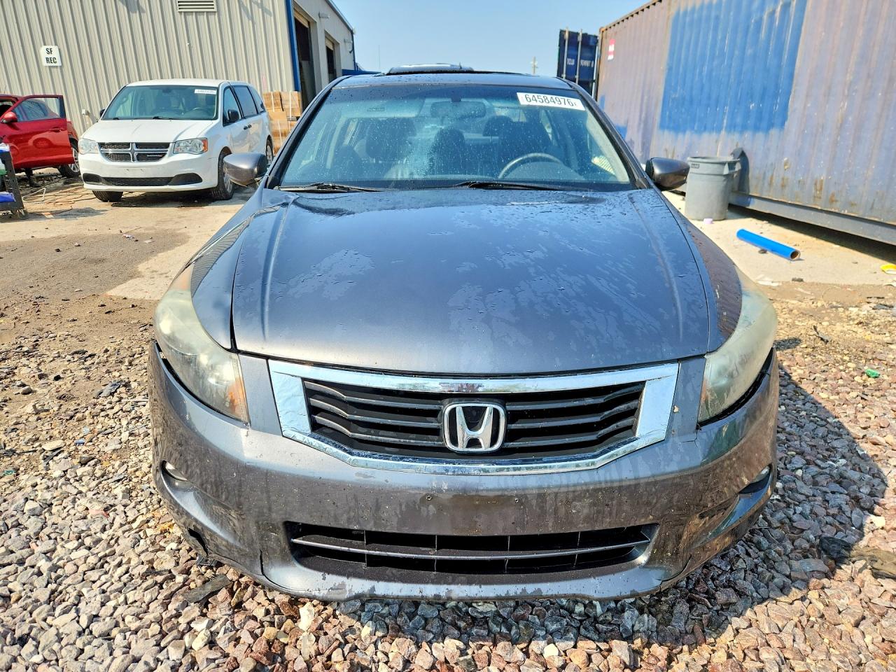 2008 Honda Accord Exl Gray vin: 1HGCP368X8A079899
