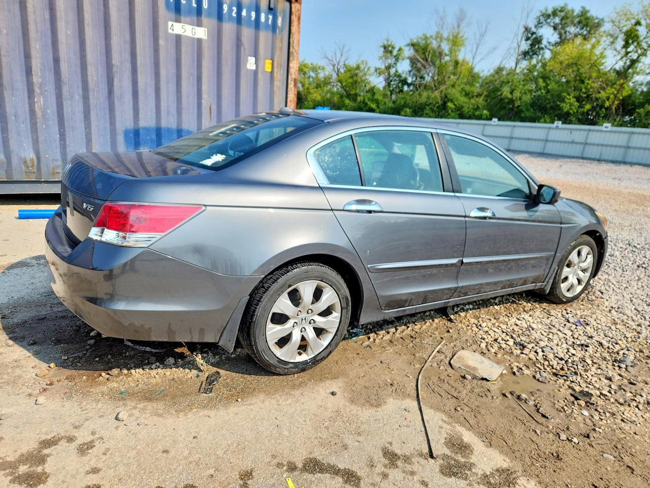 2008 Honda Accord Exl Gray vin: 1HGCP368X8A079899