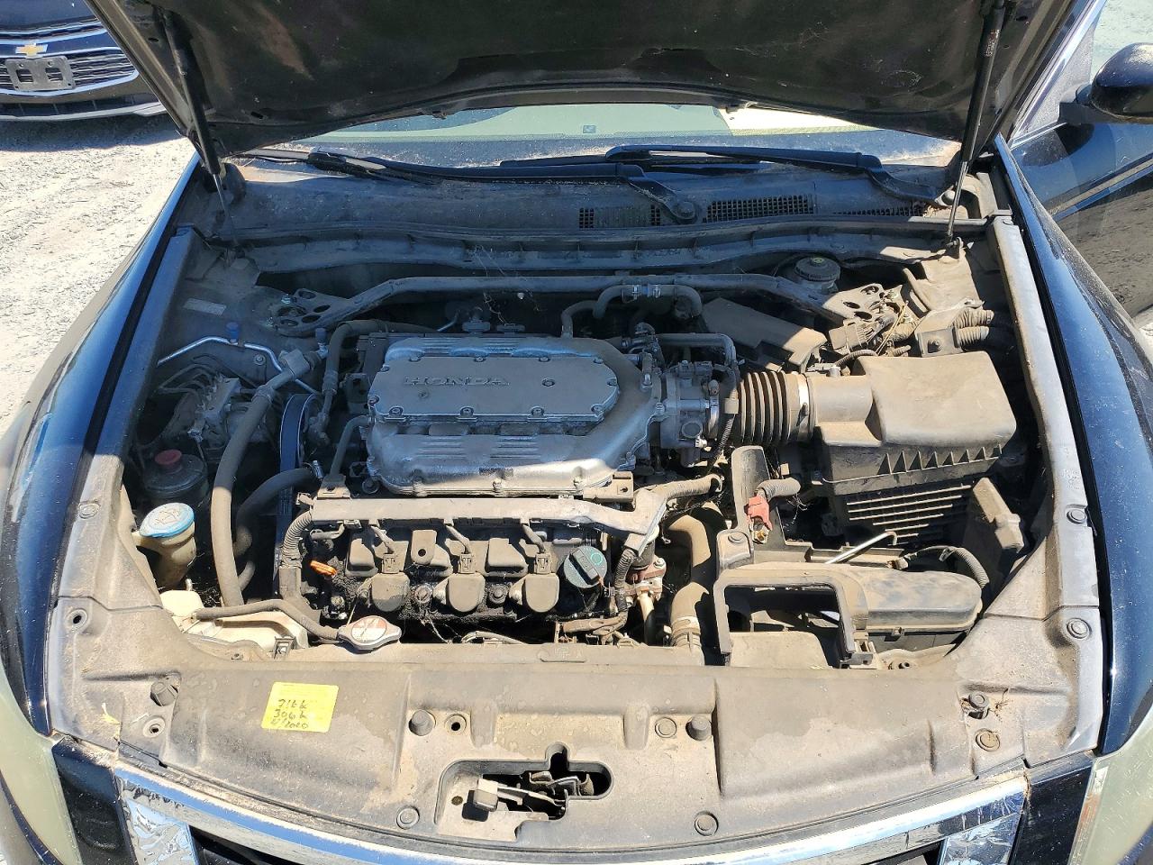 2008 Honda Accord Exl Black vin: 1HGCP368X8A082852