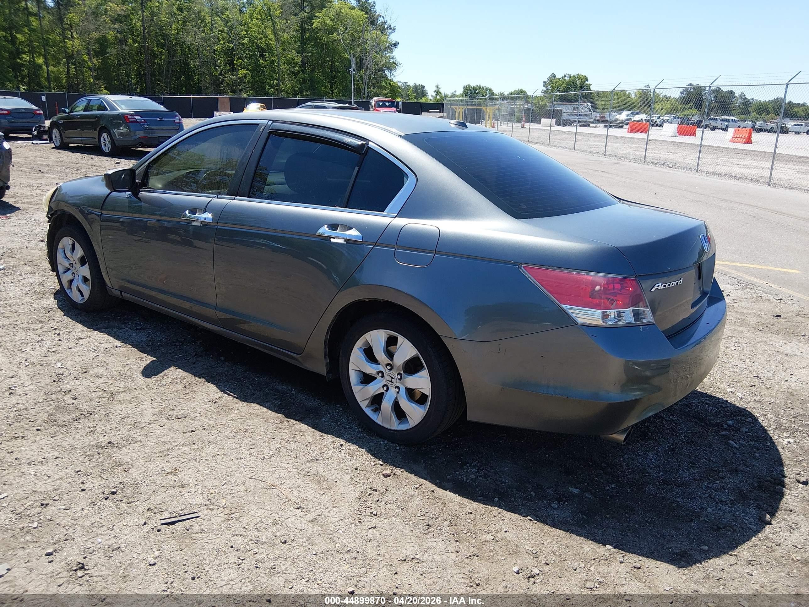2009 Honda Accord 3.5 Ex-l Gray vin: 1HGCP368X9A013354
