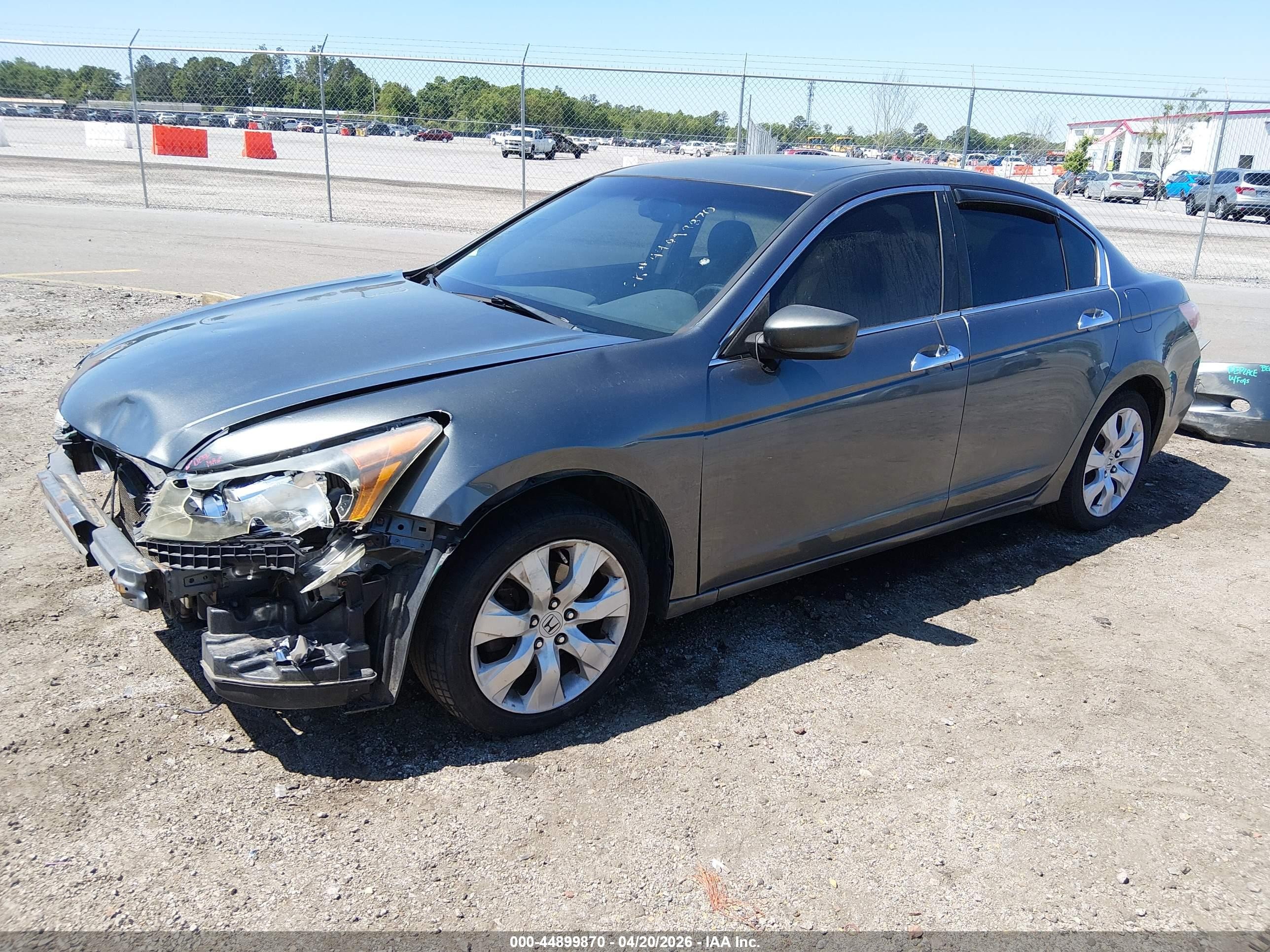 2009 Honda Accord 3.5 Ex-l Gray vin: 1HGCP368X9A013354