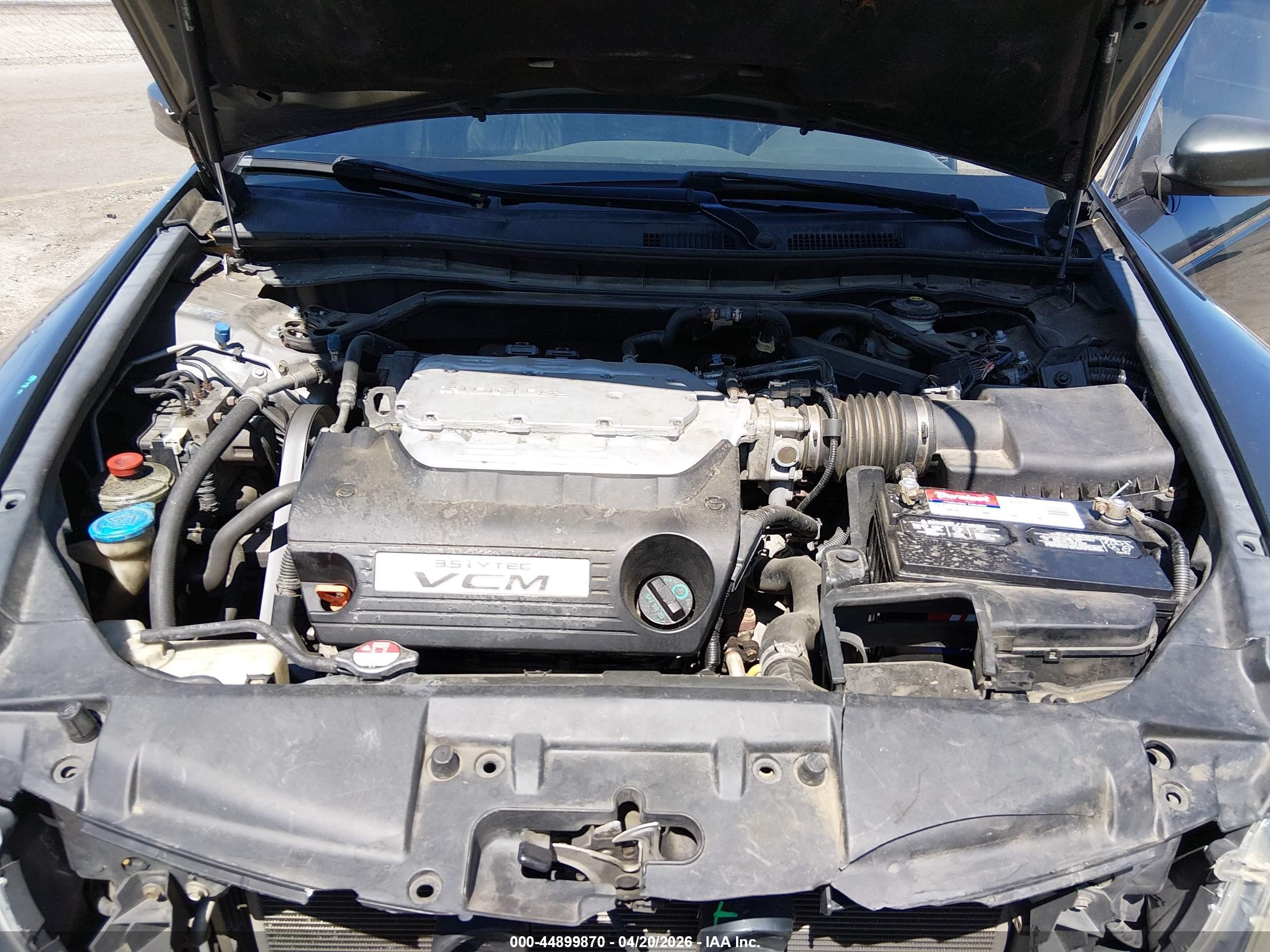 2009 Honda Accord 3.5 Ex-l Gray vin: 1HGCP368X9A013354