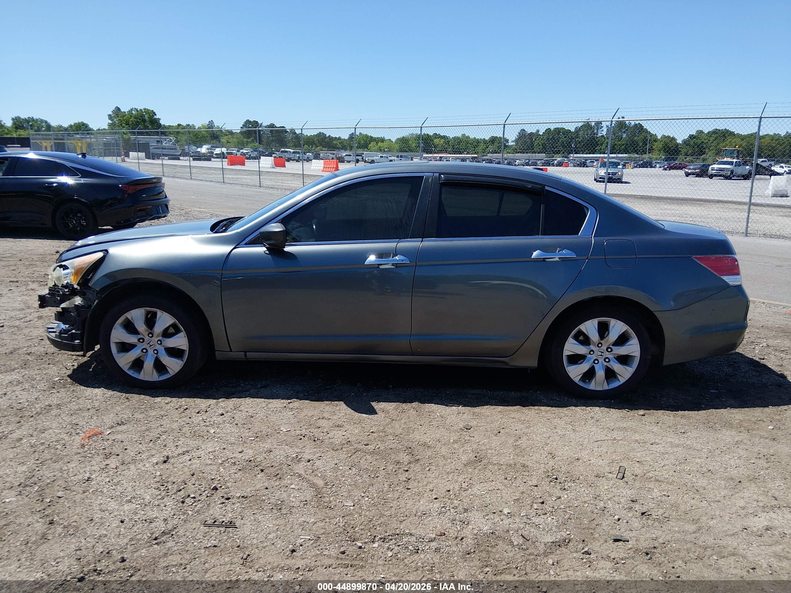 2009 Honda Accord 3.5 Ex-l Gray vin: 1HGCP368X9A013354