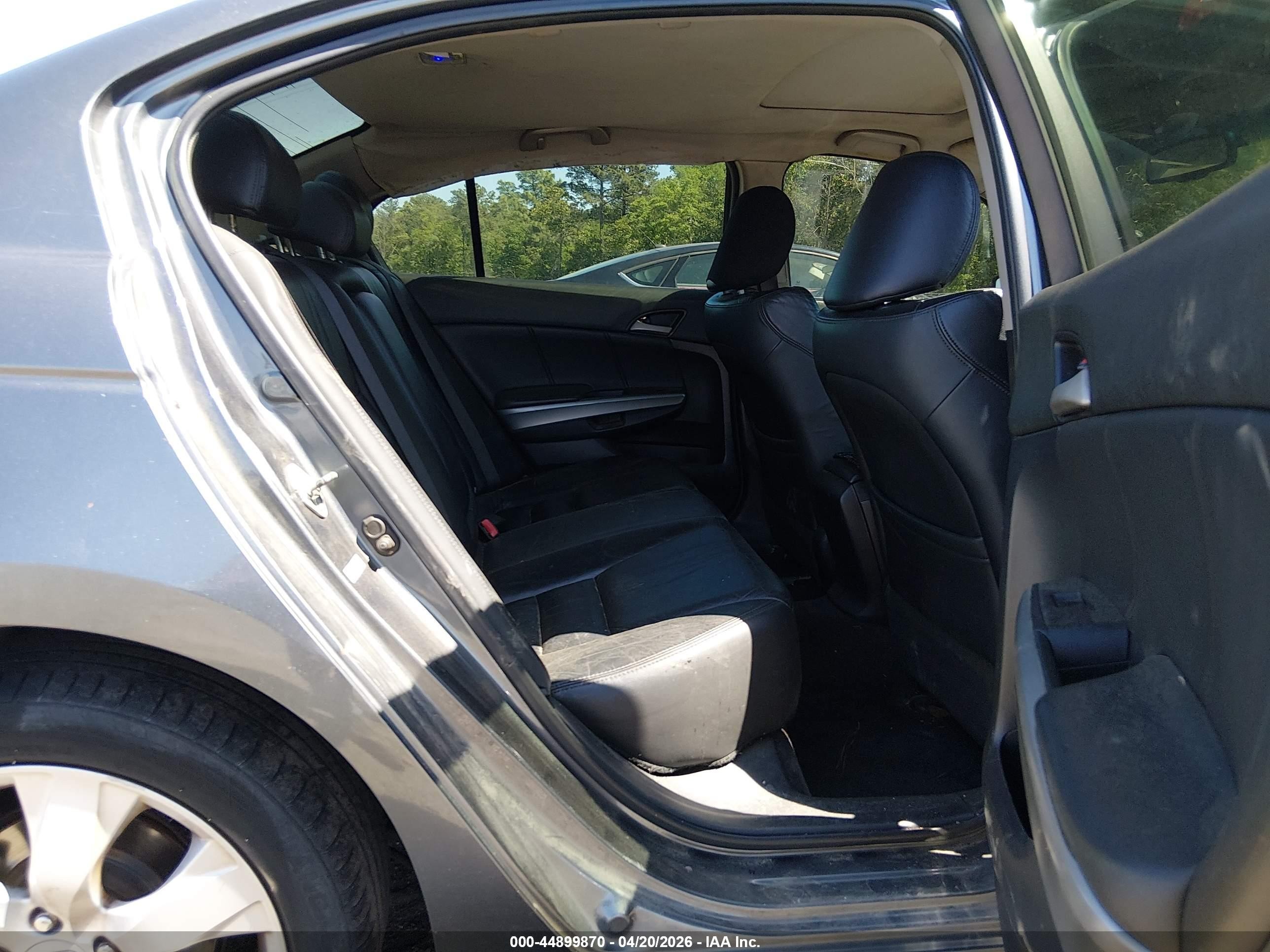 2009 Honda Accord 3.5 Ex-l Gray vin: 1HGCP368X9A013354
