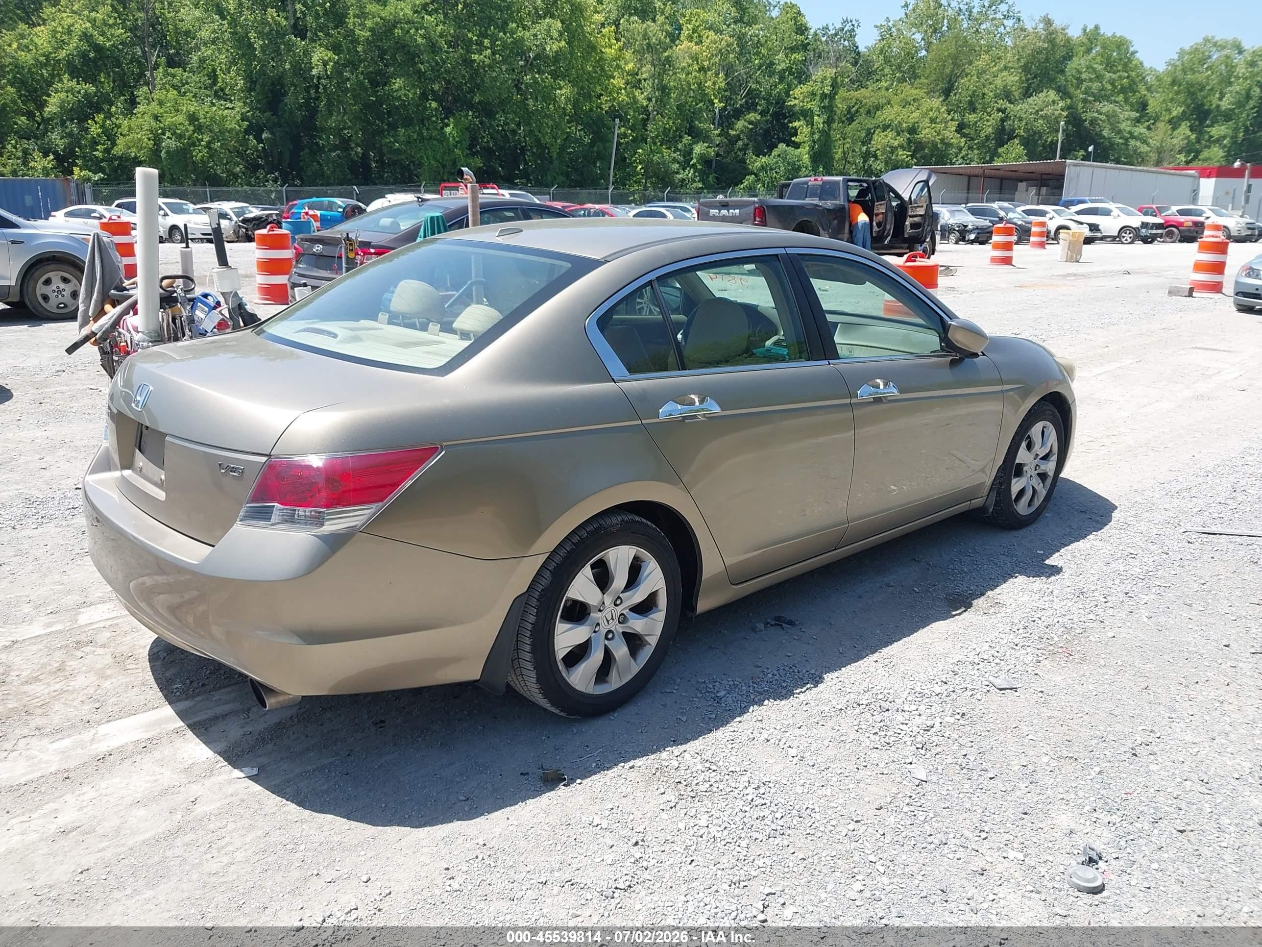 2009 Honda Accord 3.5 Ex-l Gold vin: 1HGCP368X9A023835