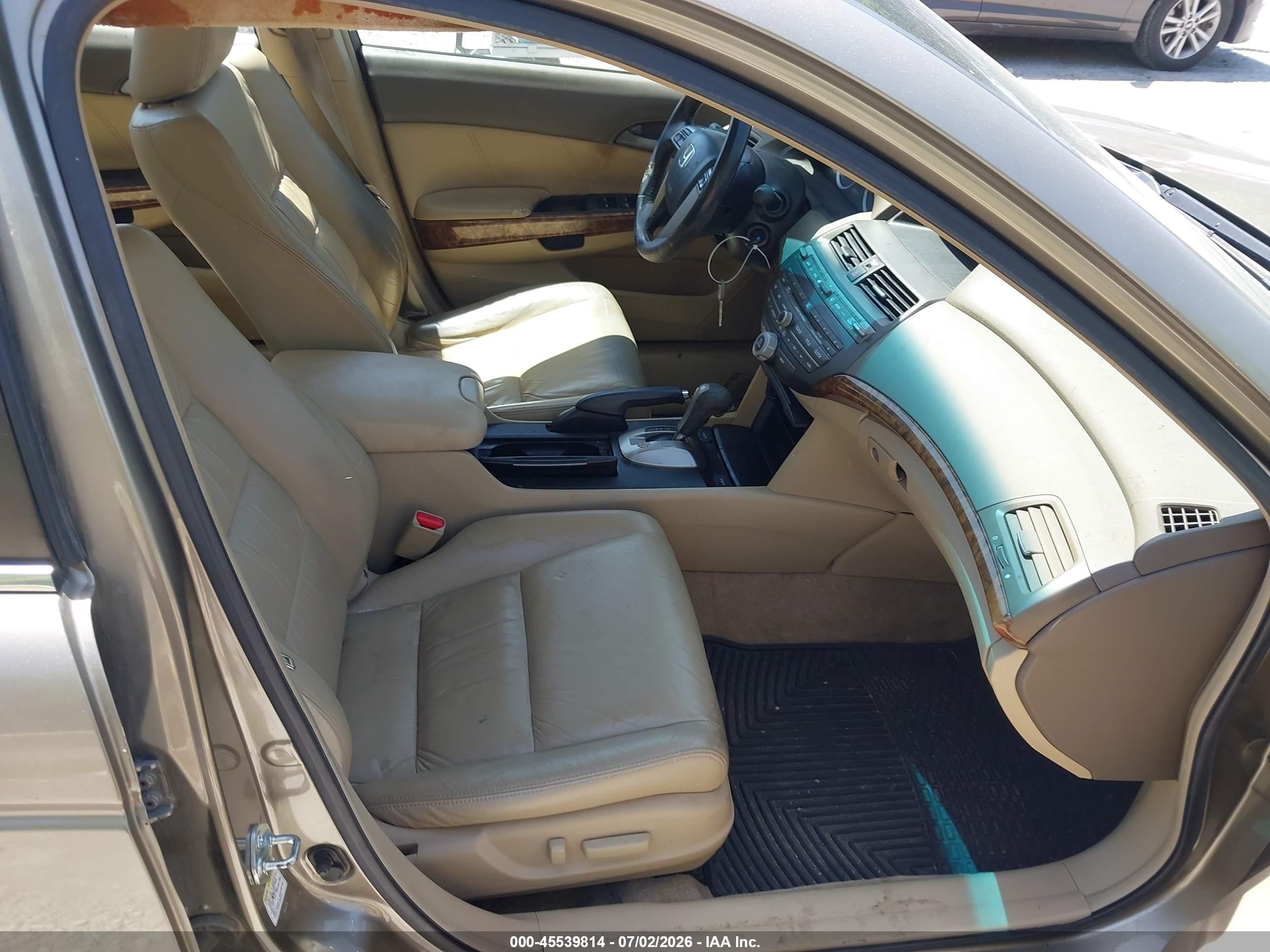 2009 Honda Accord 3.5 Ex-l Gold vin: 1HGCP368X9A023835