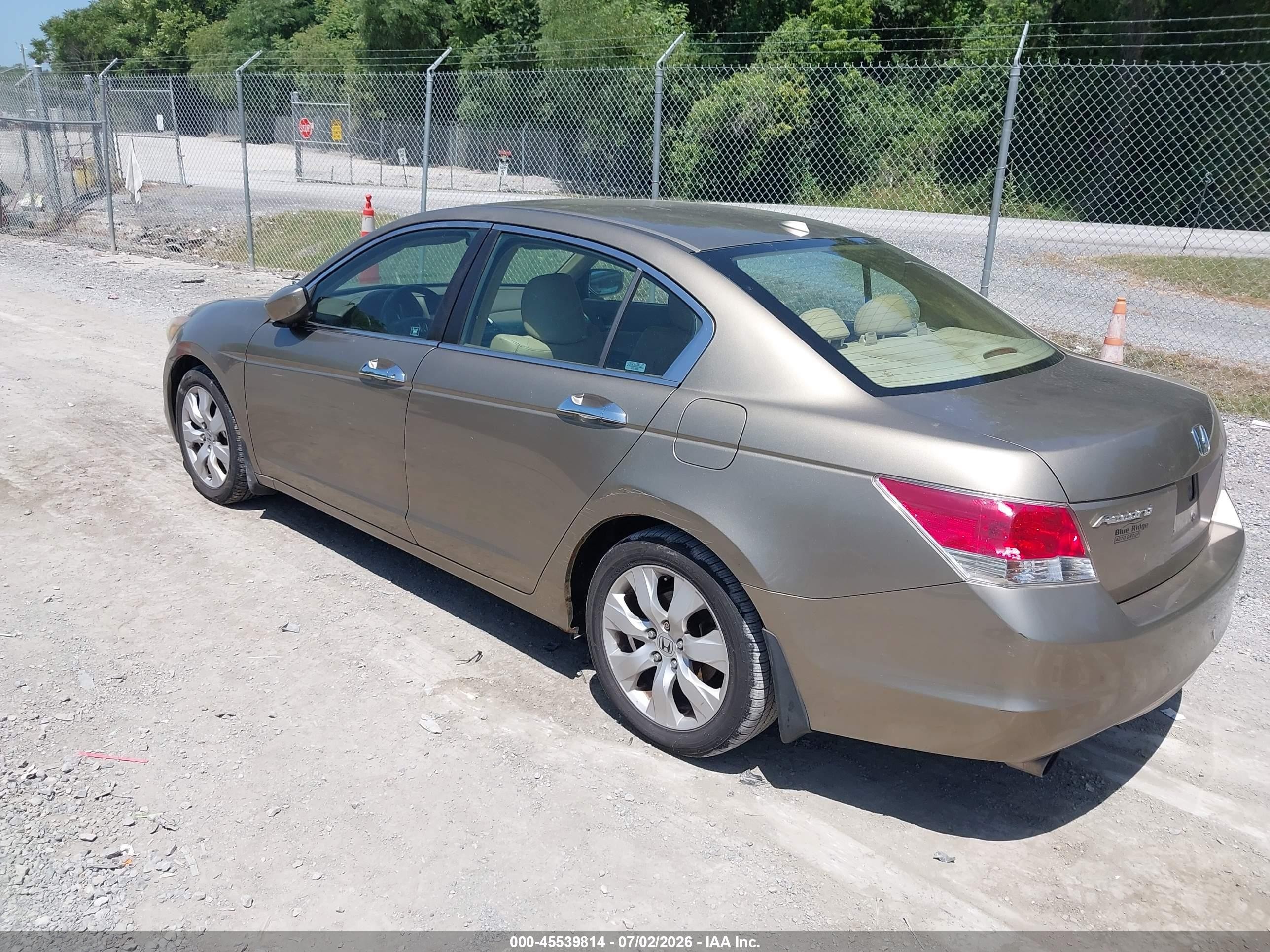 2009 Honda Accord 3.5 Ex-l Gold vin: 1HGCP368X9A023835