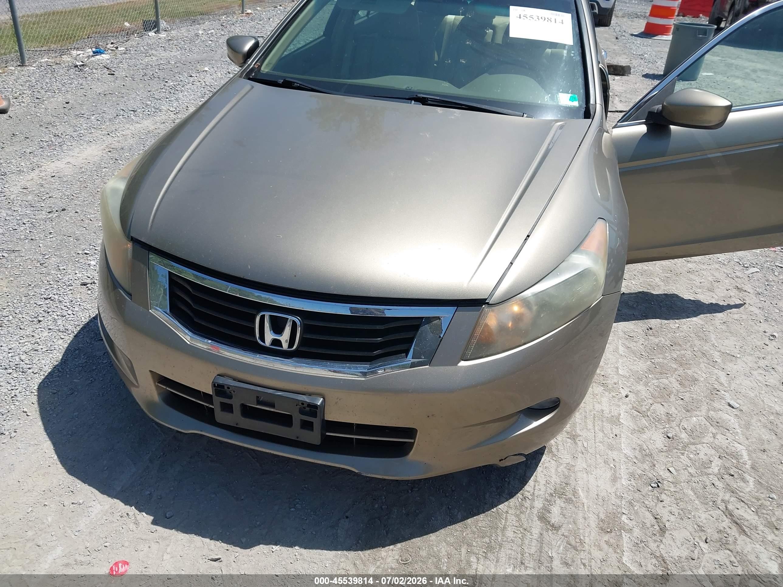 2009 Honda Accord 3.5 Ex-l Gold vin: 1HGCP368X9A023835