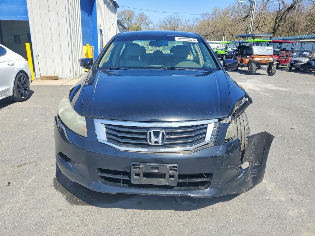 2009 Honda Accord Exl Black vin: 1HGCP368X9A033135