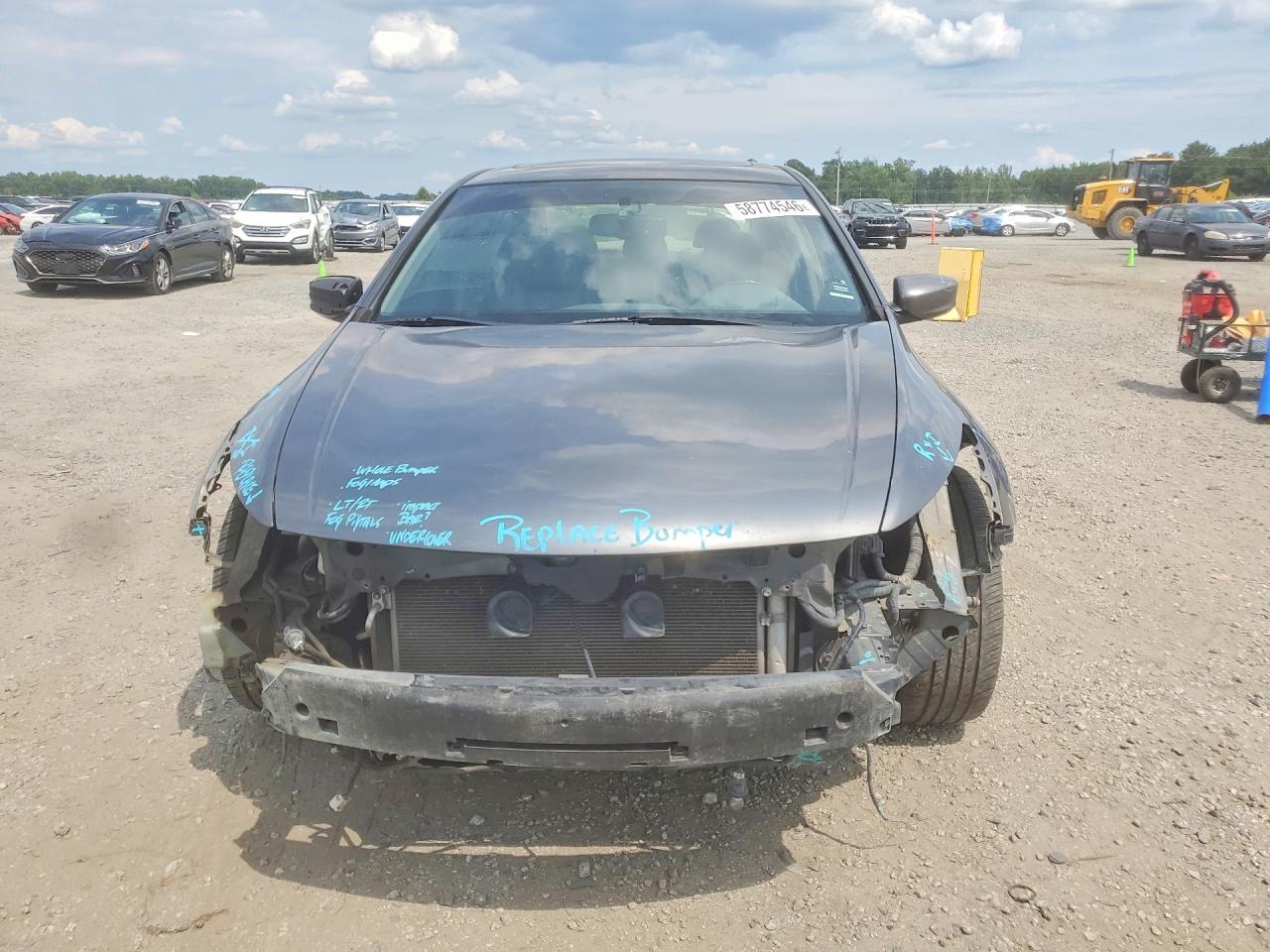 2009 Honda Accord Exl Gray vin: 1HGCP368X9A035466